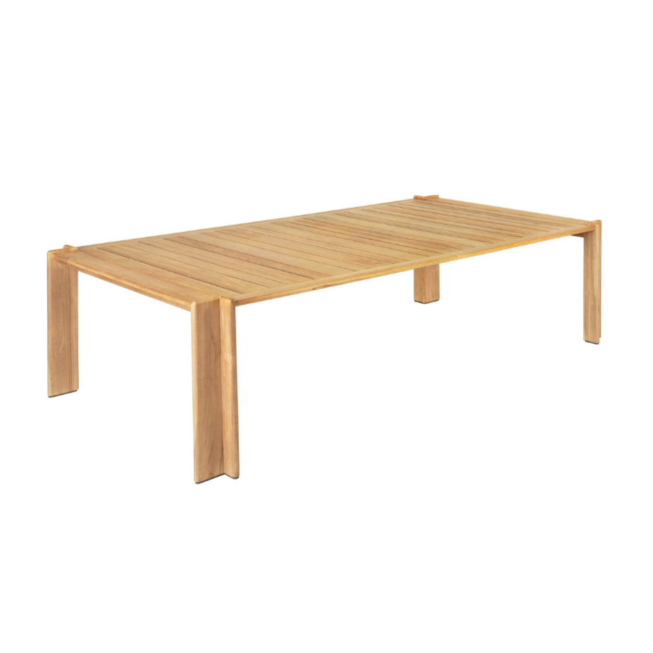 ATMOSFERA teak wood garden table