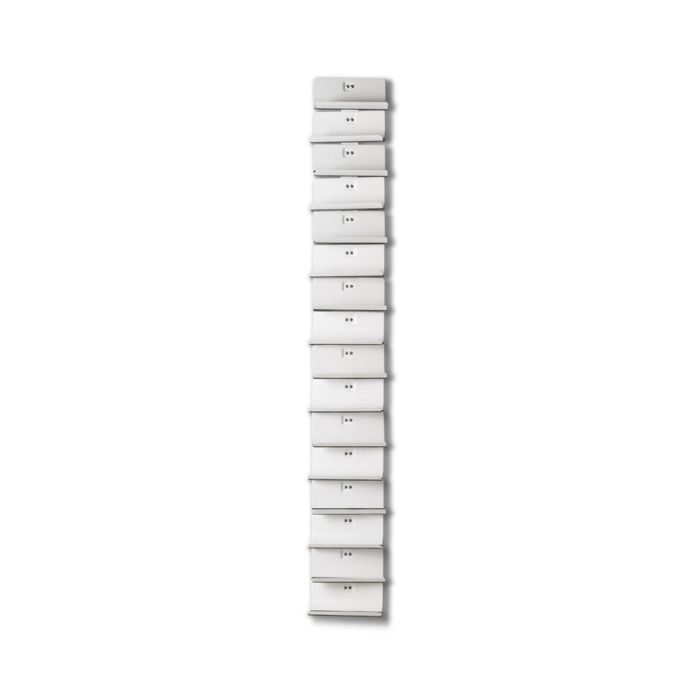 PTOLOMEO VINO white hanging wine rack