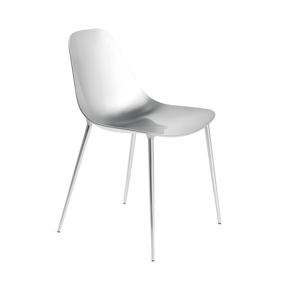 MAMMAMIA Chair polished aluminum