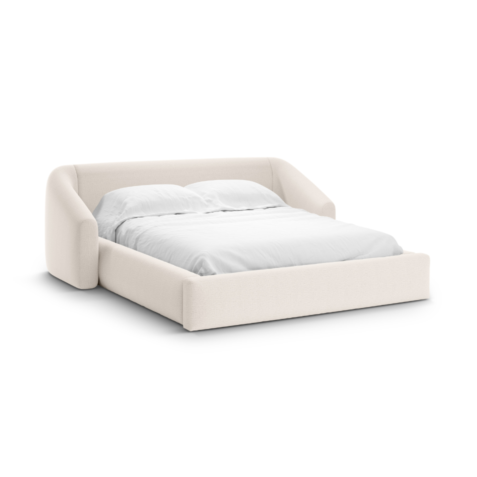CAMPI bed cream chenille