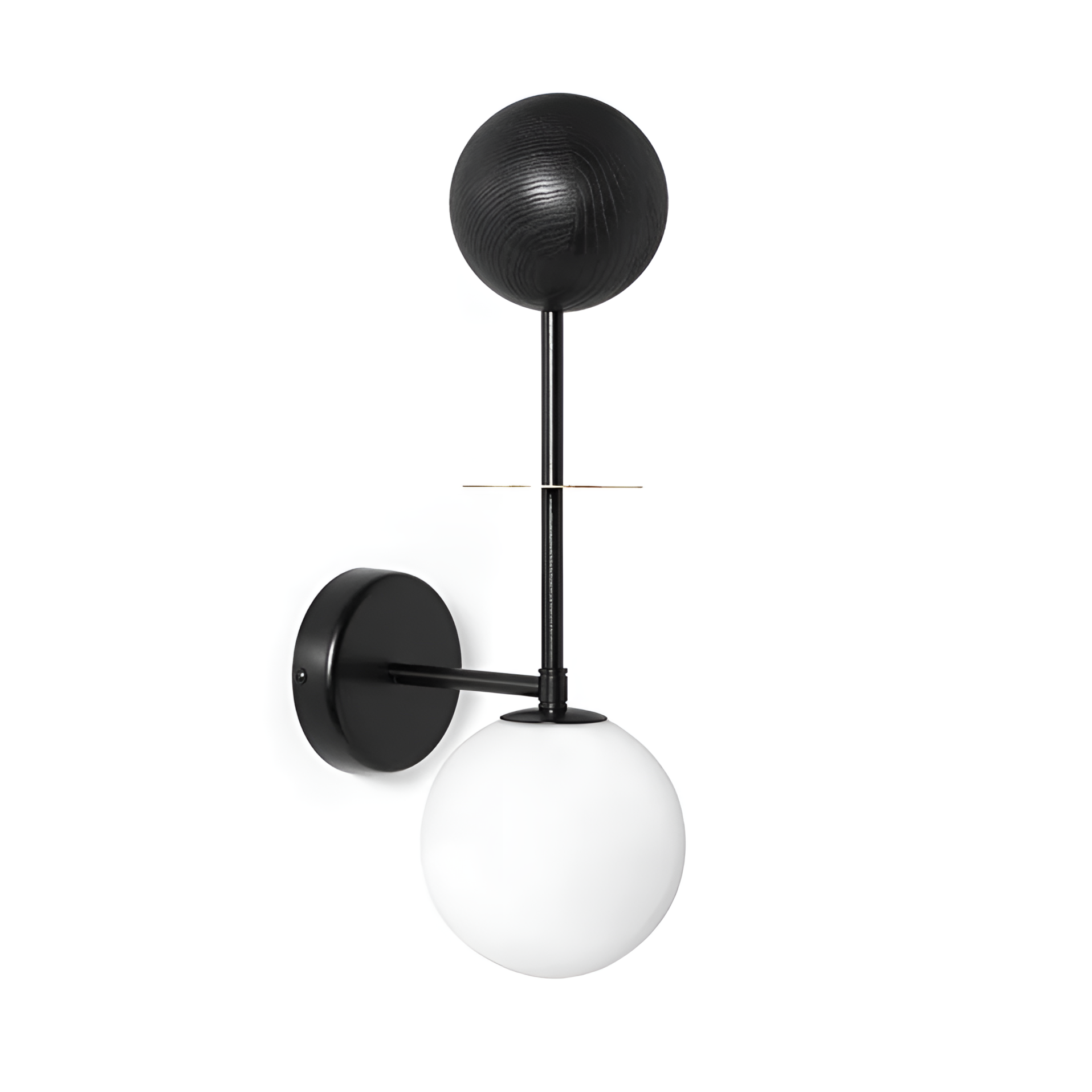 OIO black wall lamp