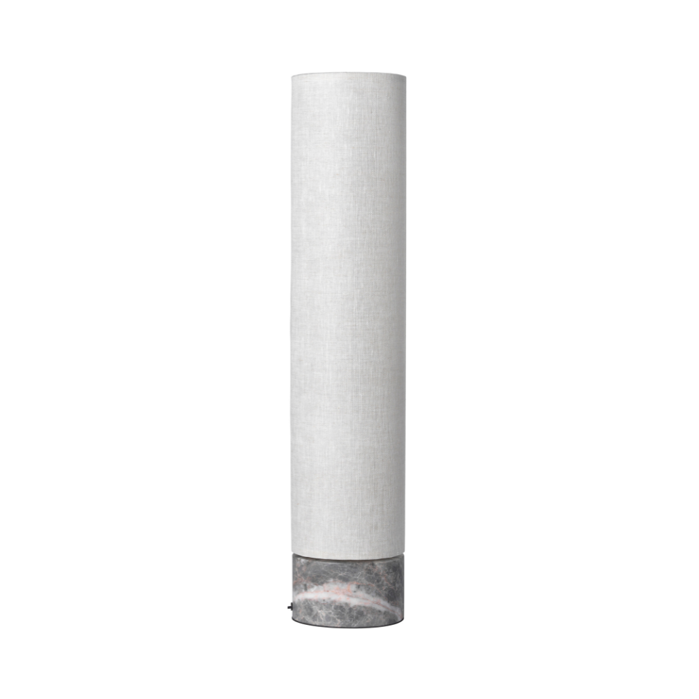 Stehlampe verstellbar UNBOUND grauer Marmor
