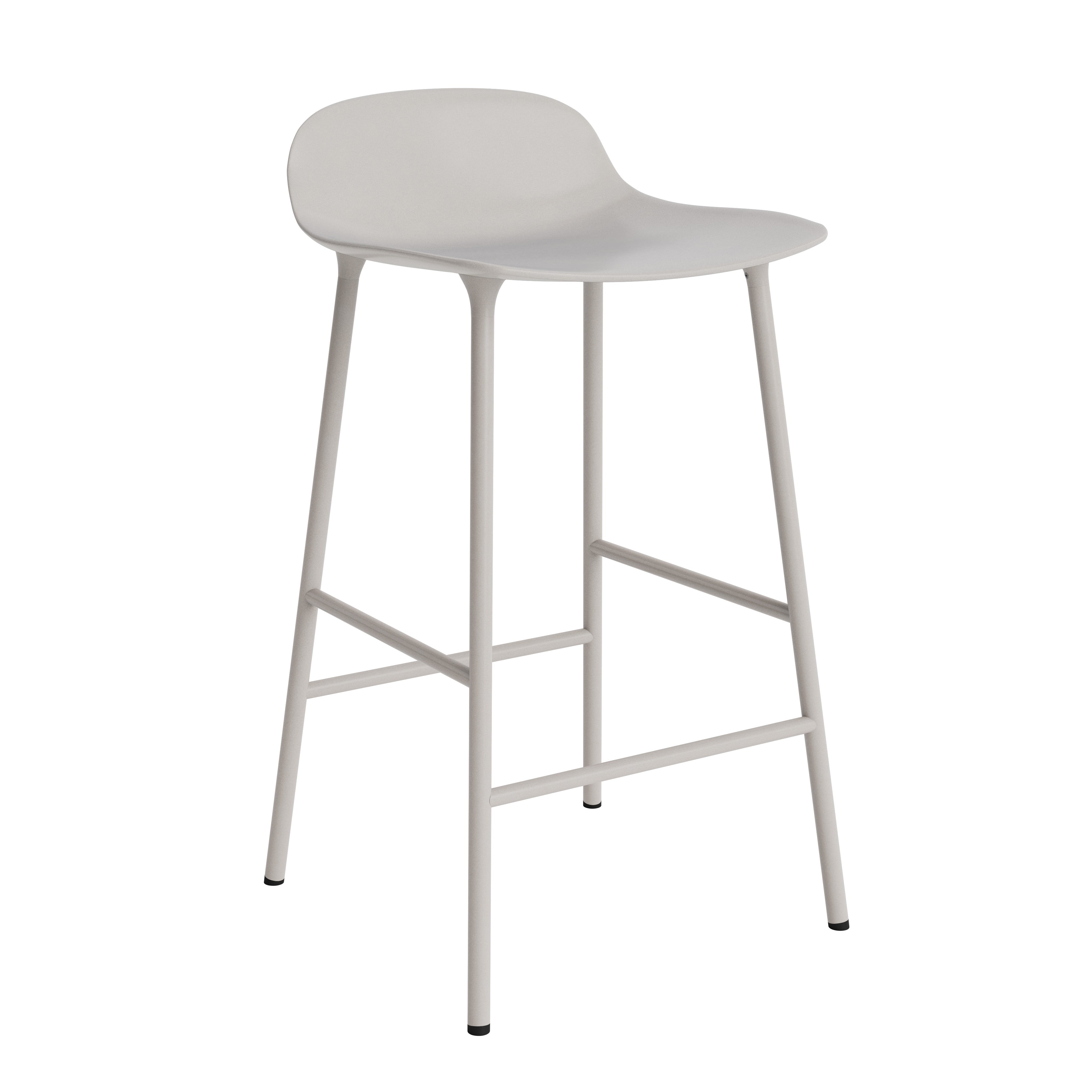 Hocker bildet warmes Grau