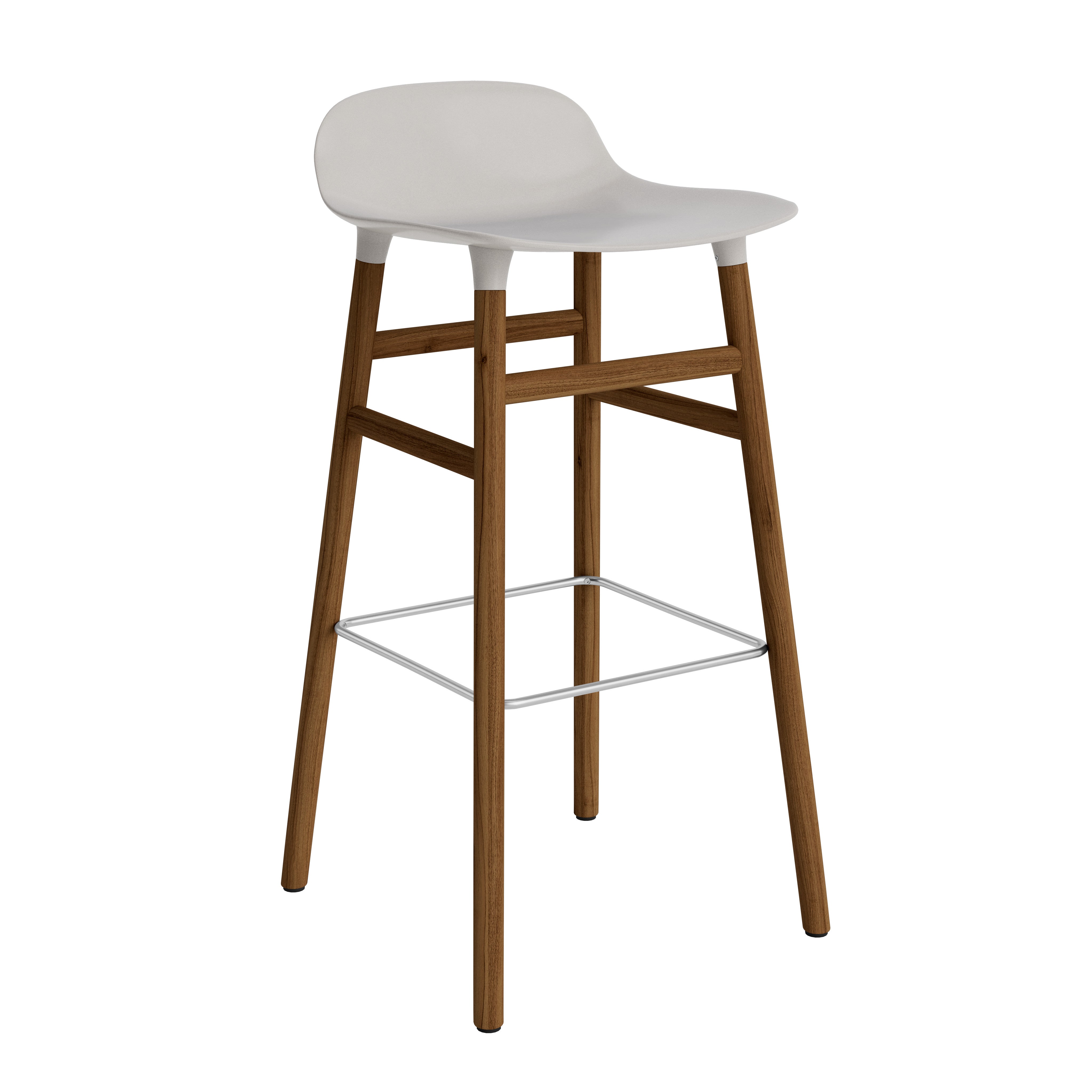 Hocker forms warm gray with a nutty base