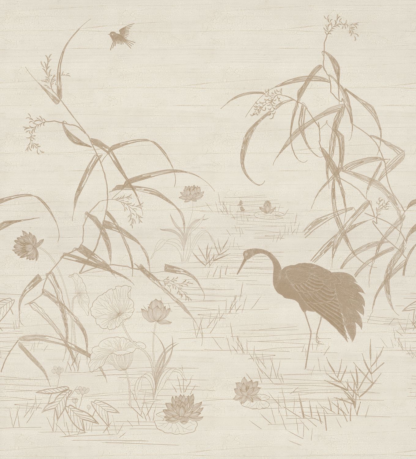 Wandbild NUIDO Elfenbein mit Beige