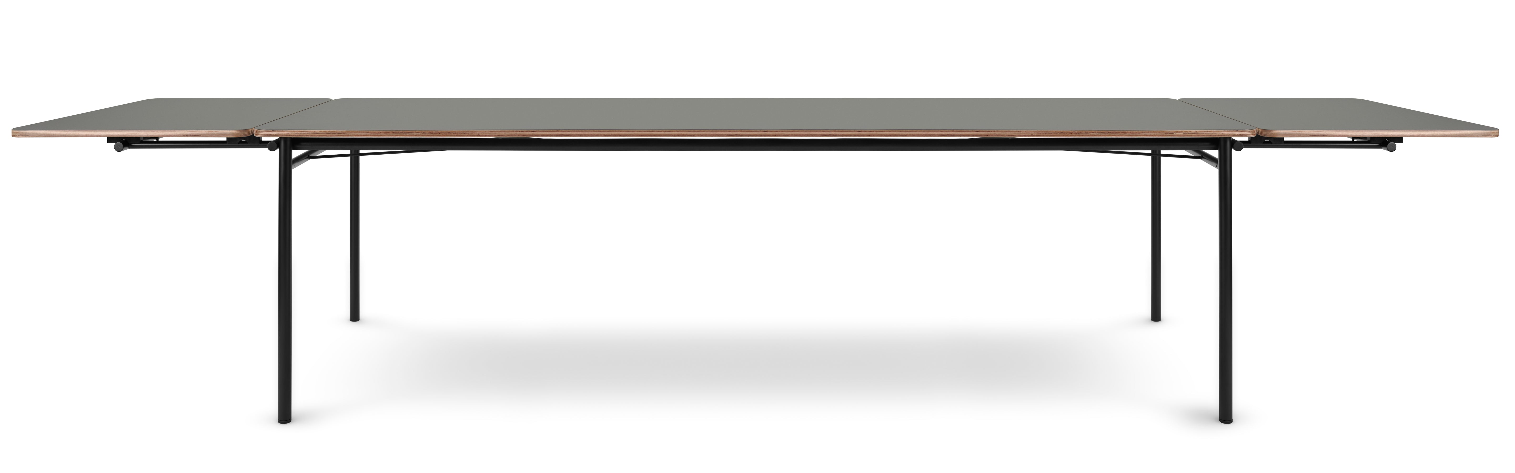 Ausziehbarer Tisch TAFFEL grau