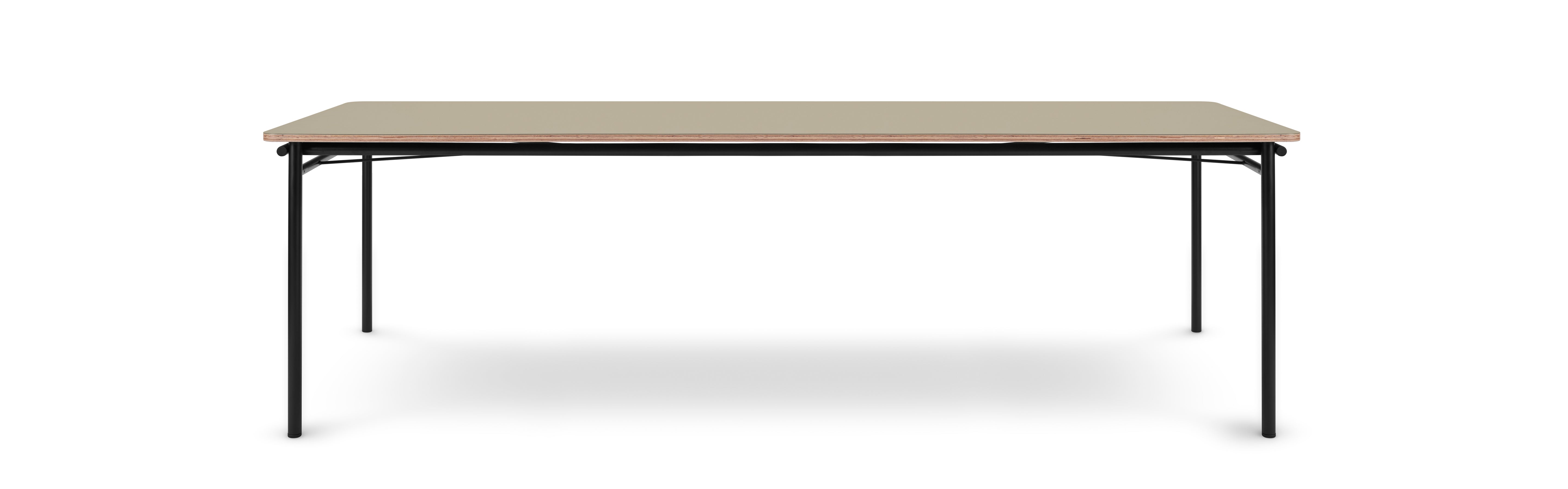 Ausziehbarer Tisch TAFFEL beige