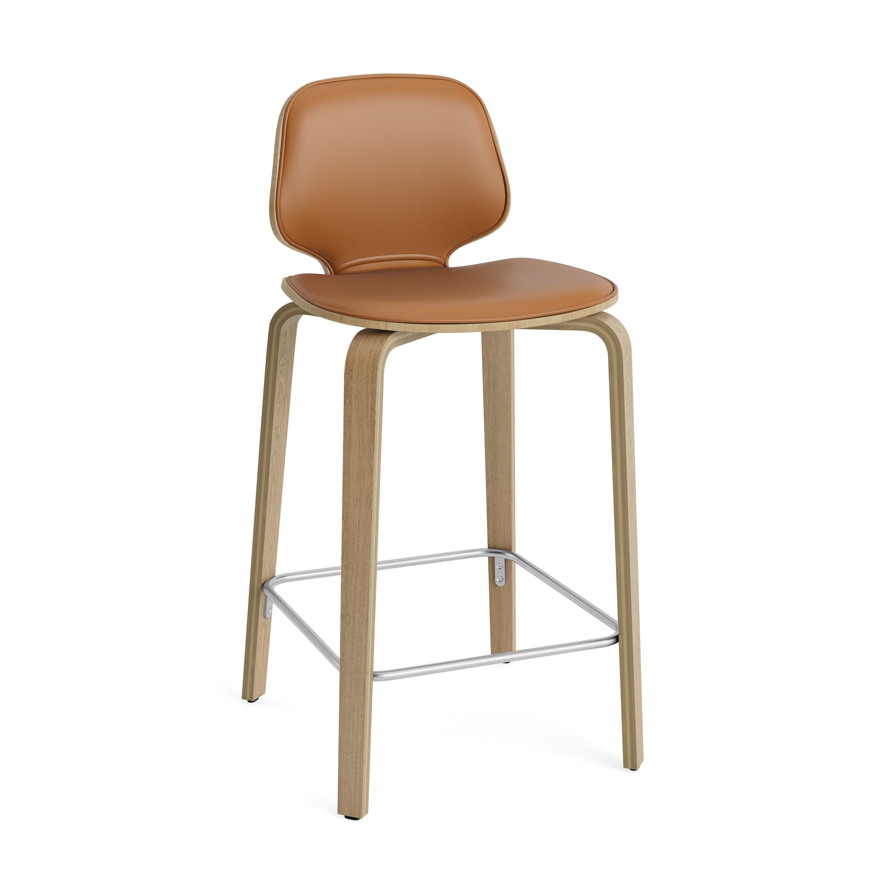 Upholstered Bar Chair My Oak Veneer
