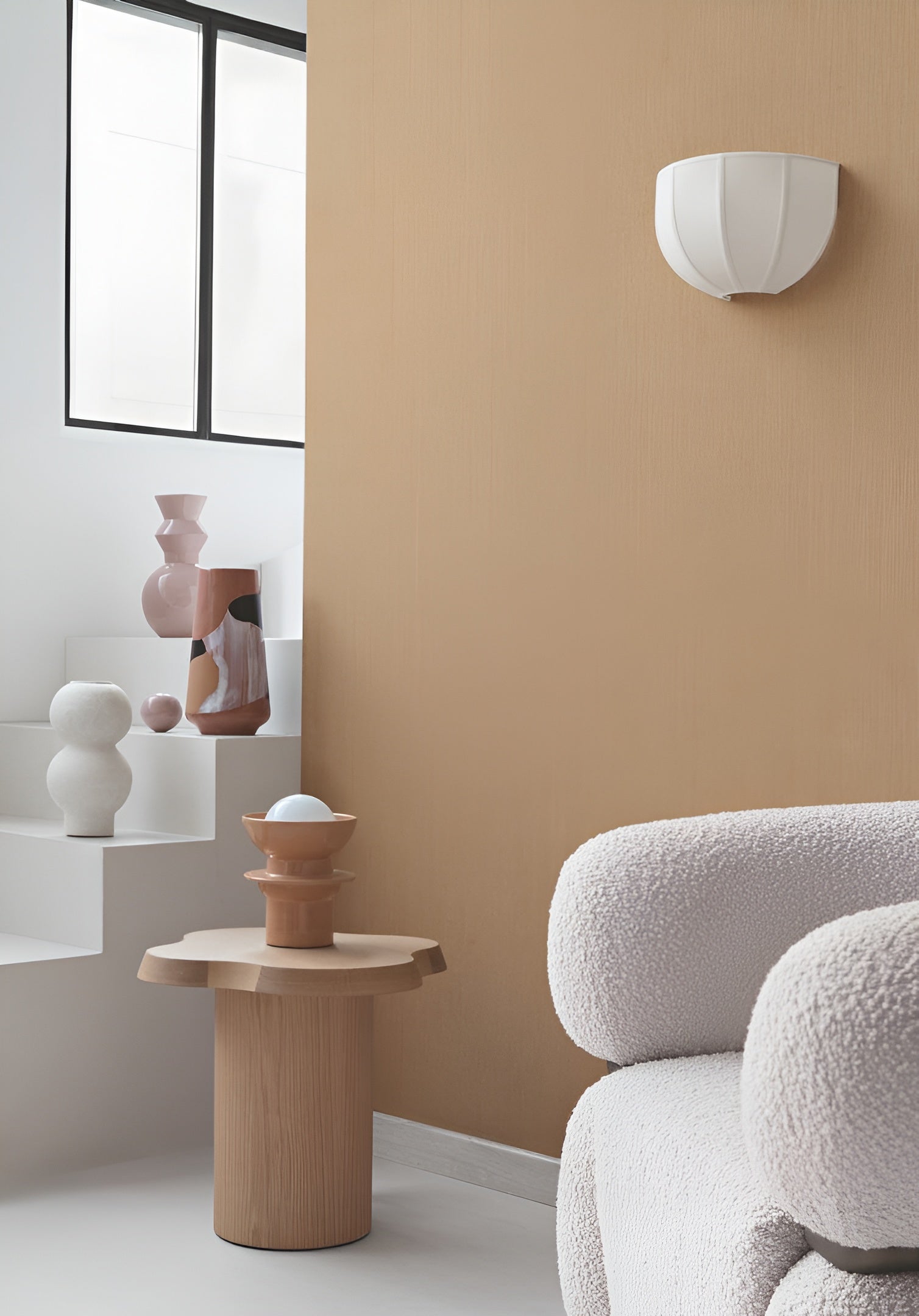 Linen textile wallpaper LINORA - BRUN CHOCOLAT chocolate brown