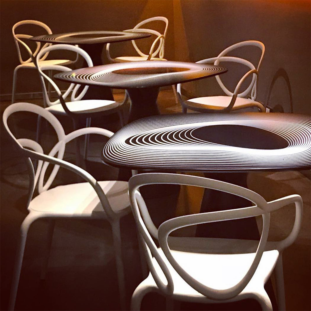 LOOP mustard chair set