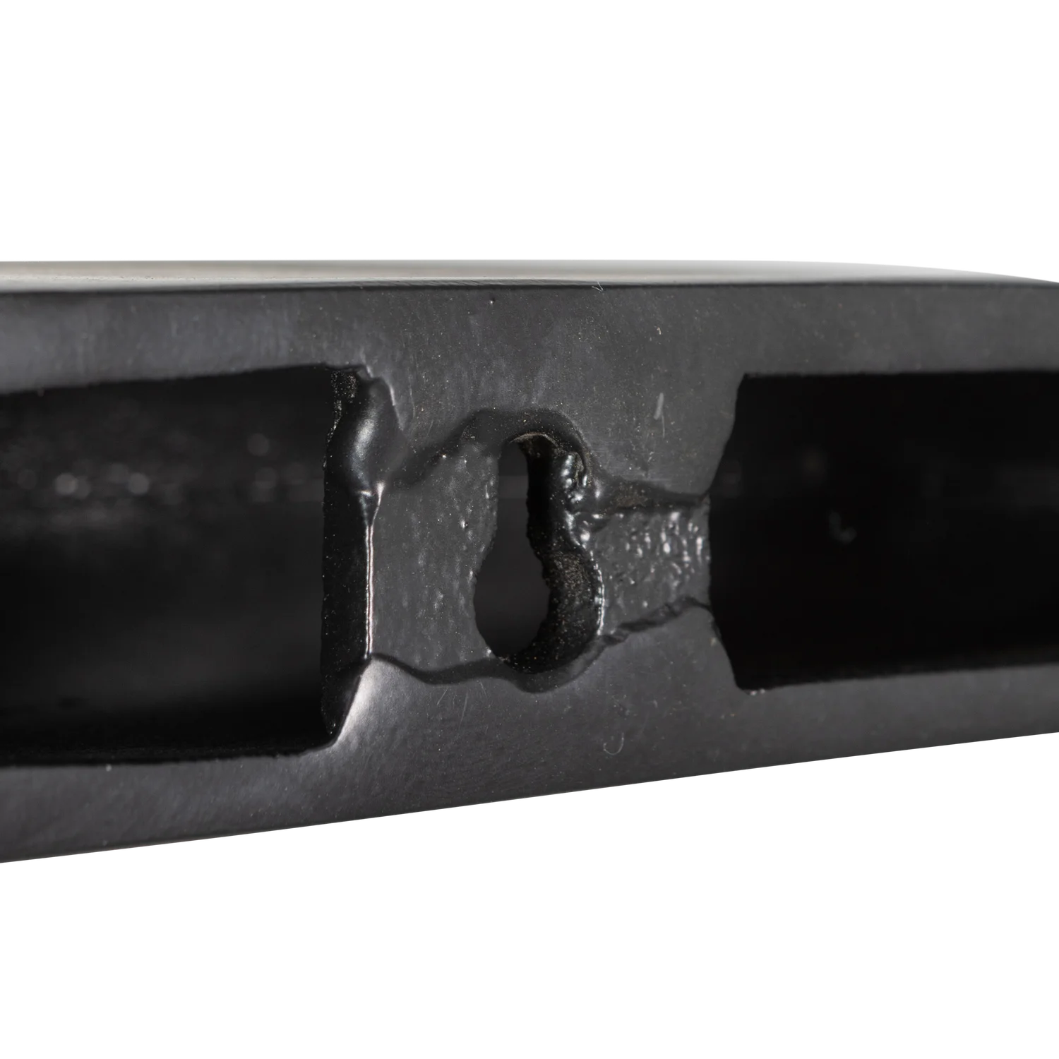 ROCK wall shelf black