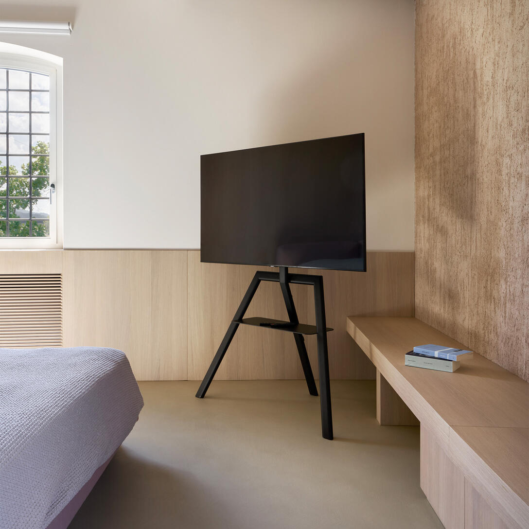 CARTESIO black TV stand