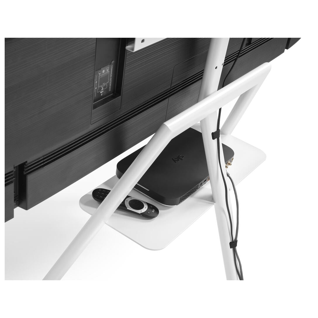 CARTESIO white TV stand
