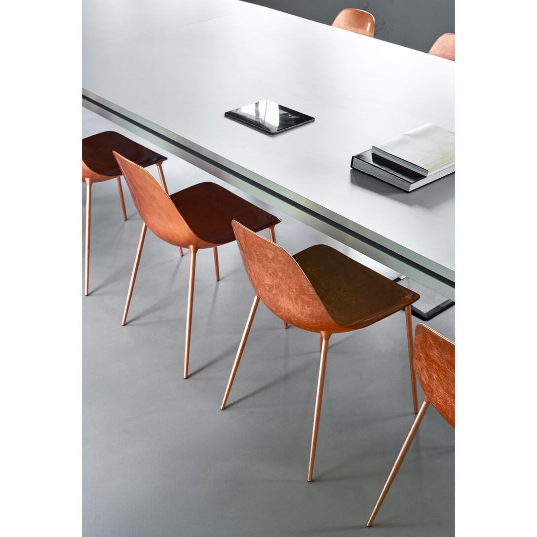 MAMMAMIA Chair polished aluminum