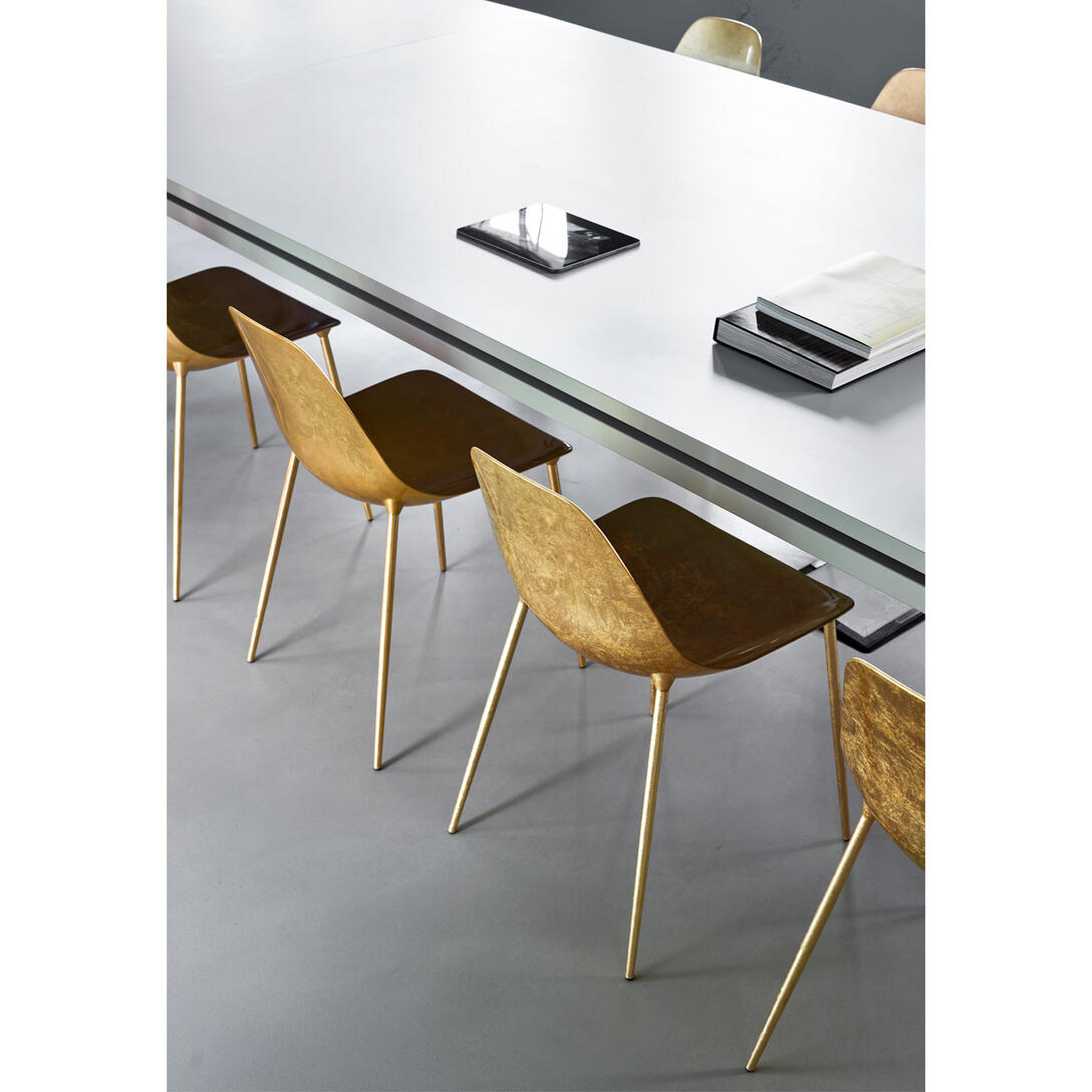 MAMMAMIA Chair polished aluminum