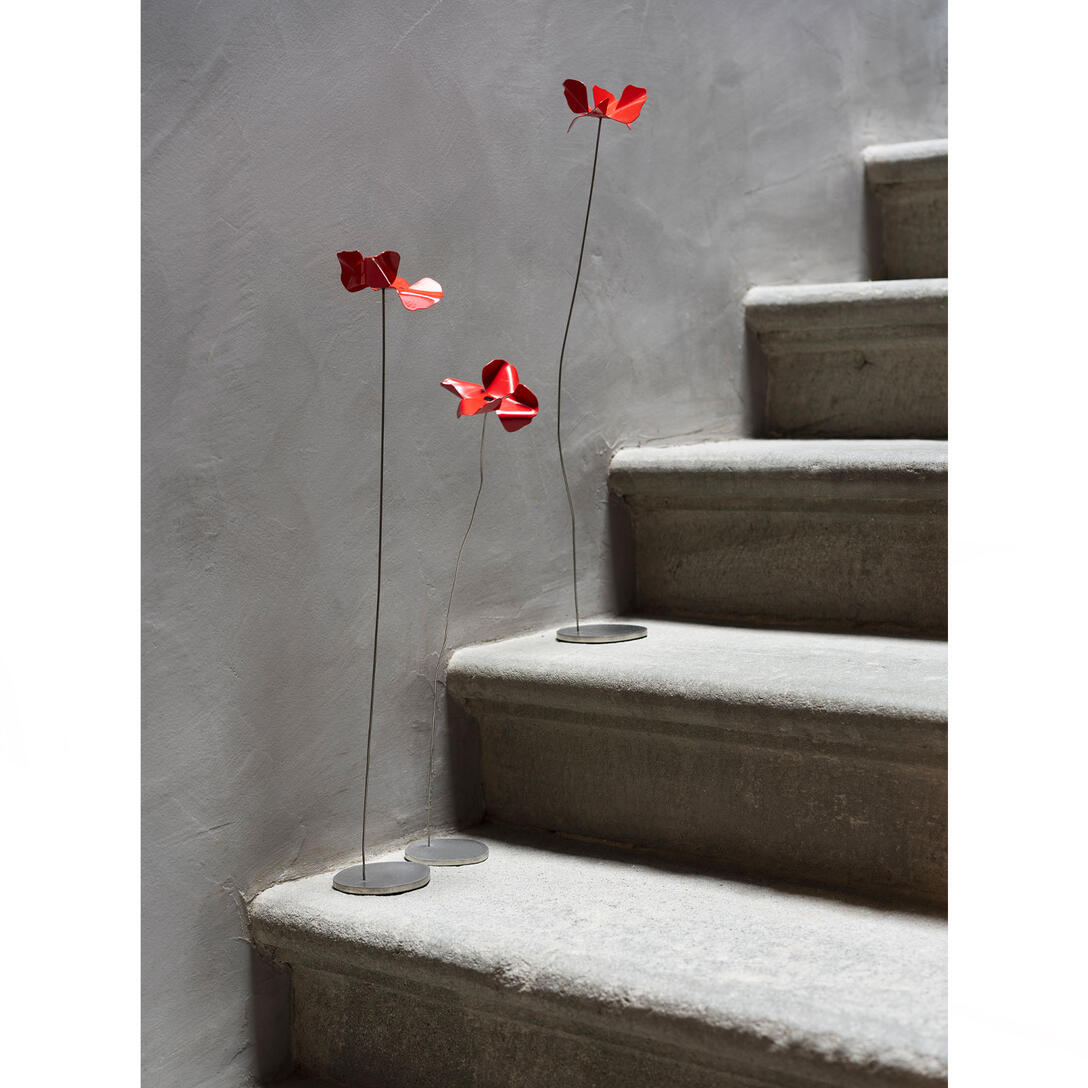 PAPAVERO decoration red