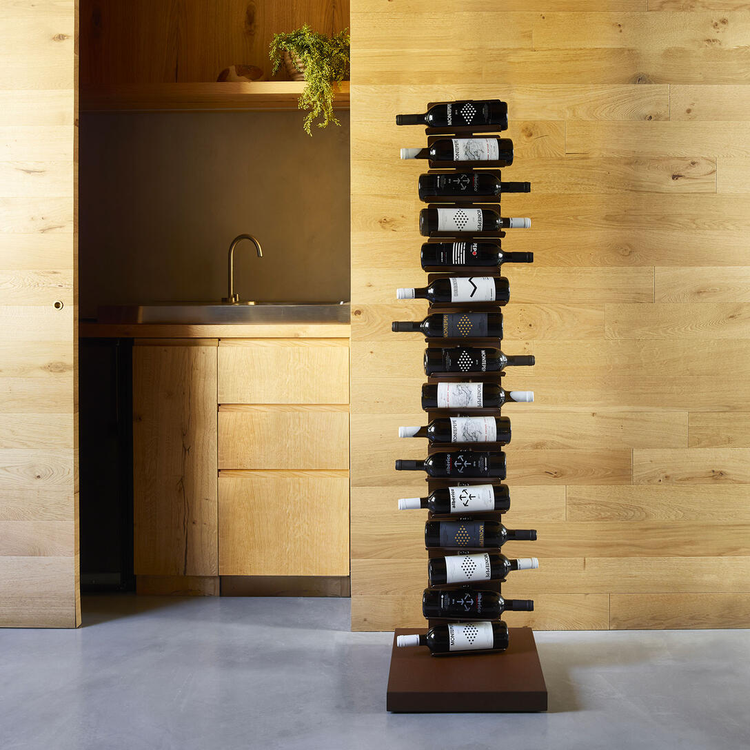 PTOLOMEO VINO wine rack black