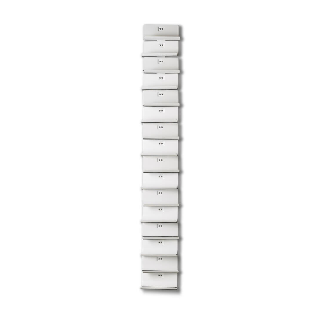 PTOLOMEO VINO white hanging wine rack