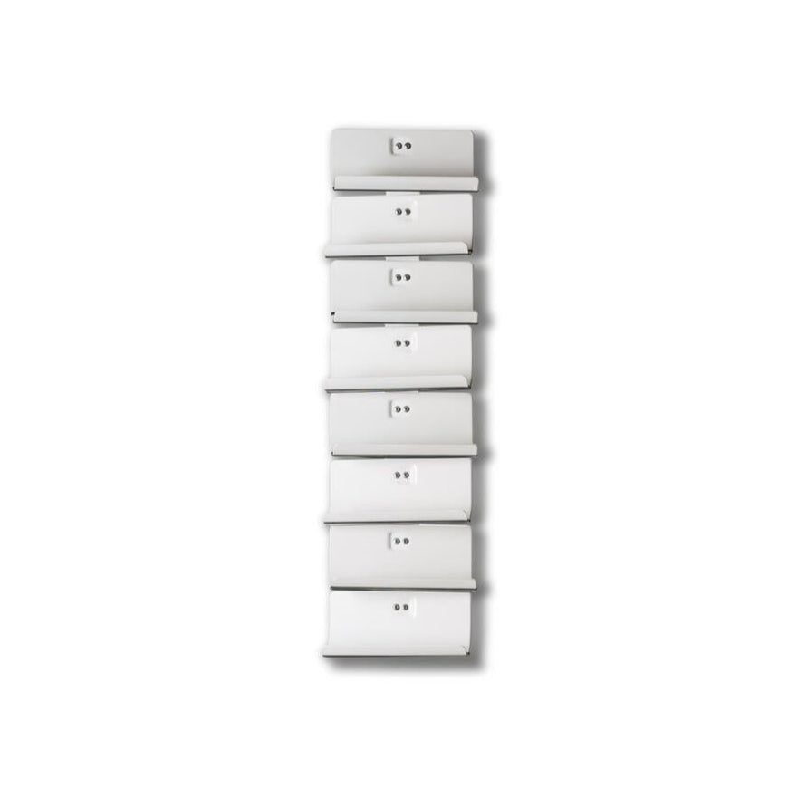 PTOLOMEO VINO white hanging wine rack