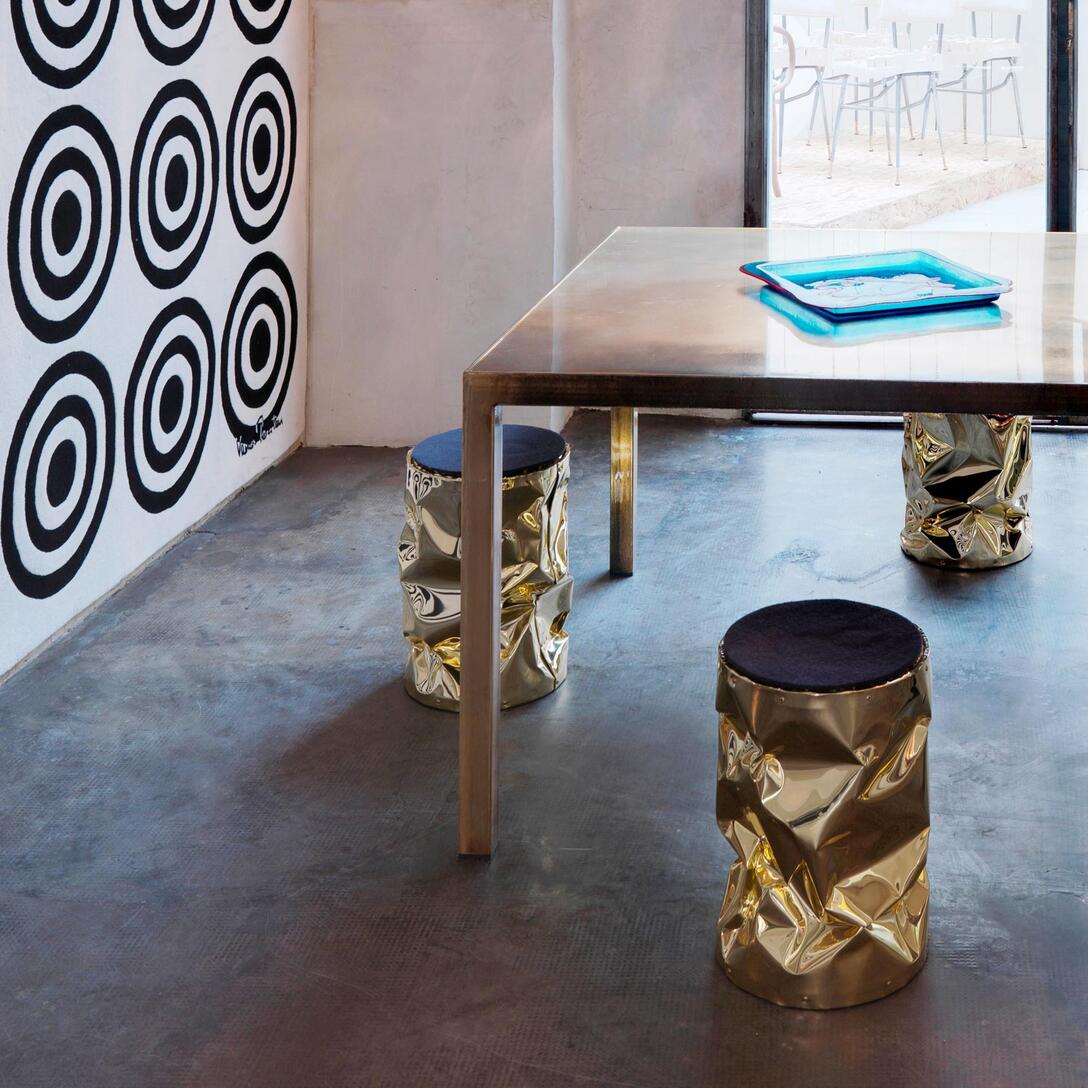 TAB.U Stool Gold