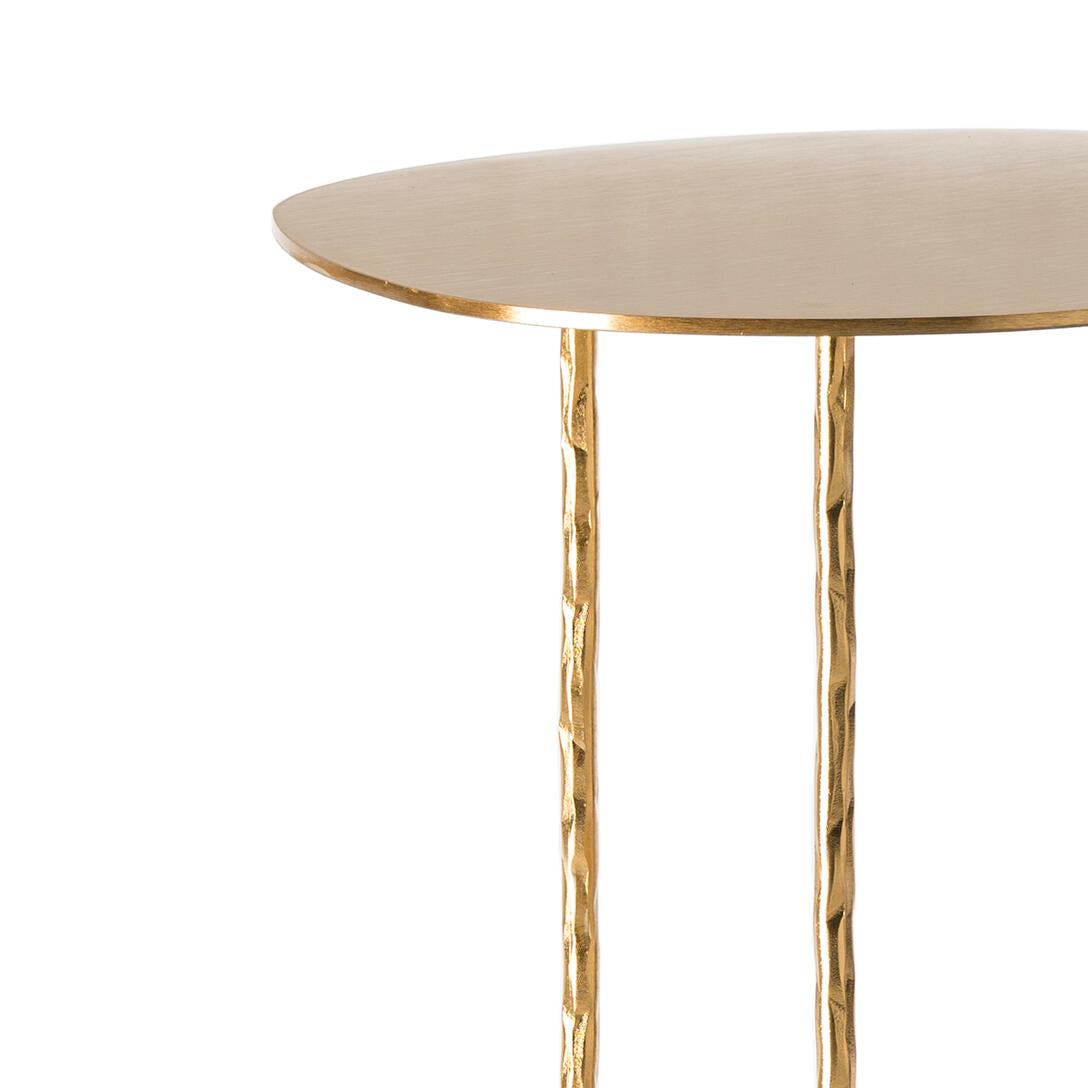 Beistelltisch rund XXX gold