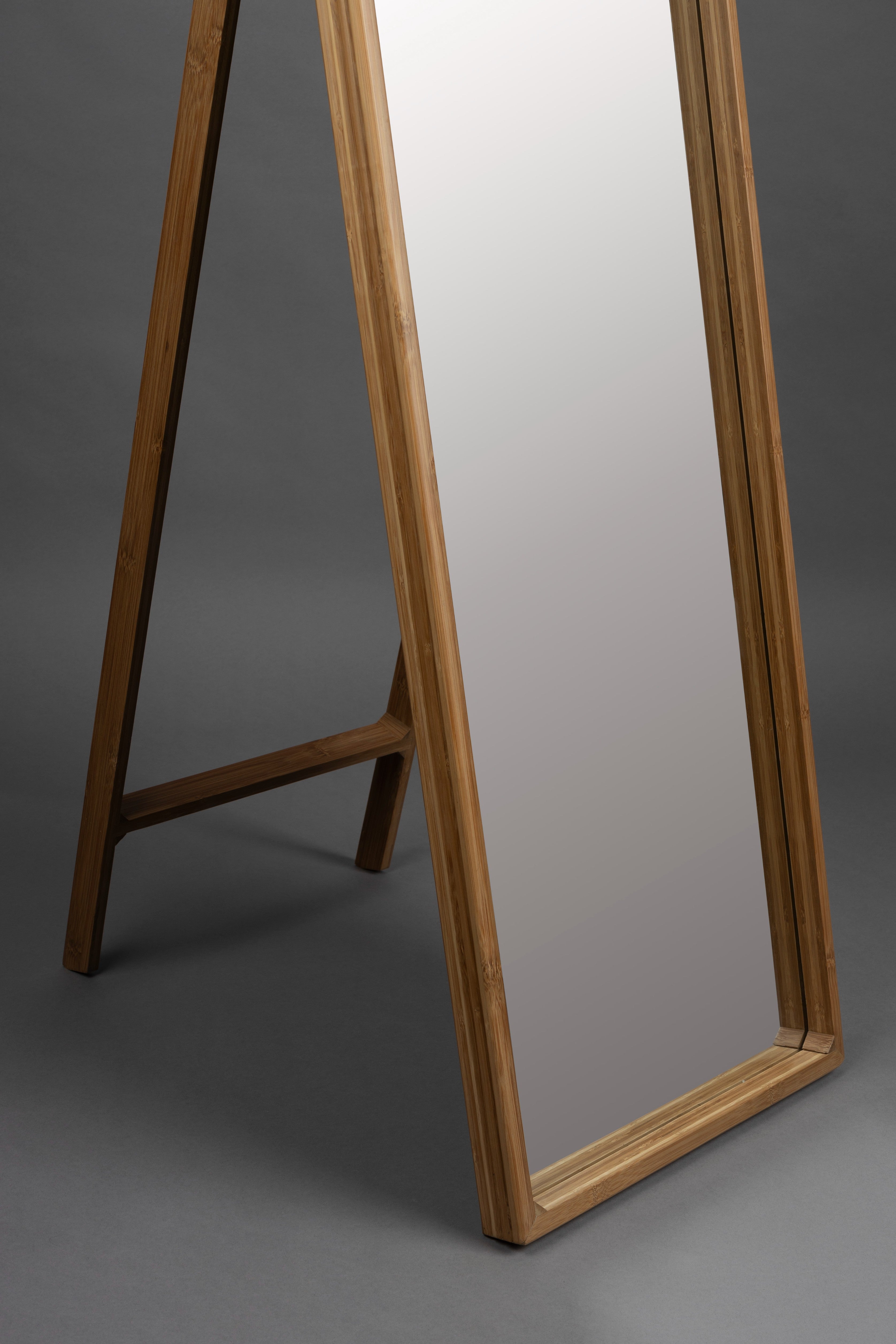 CAROUN mirror carbonized bamboo