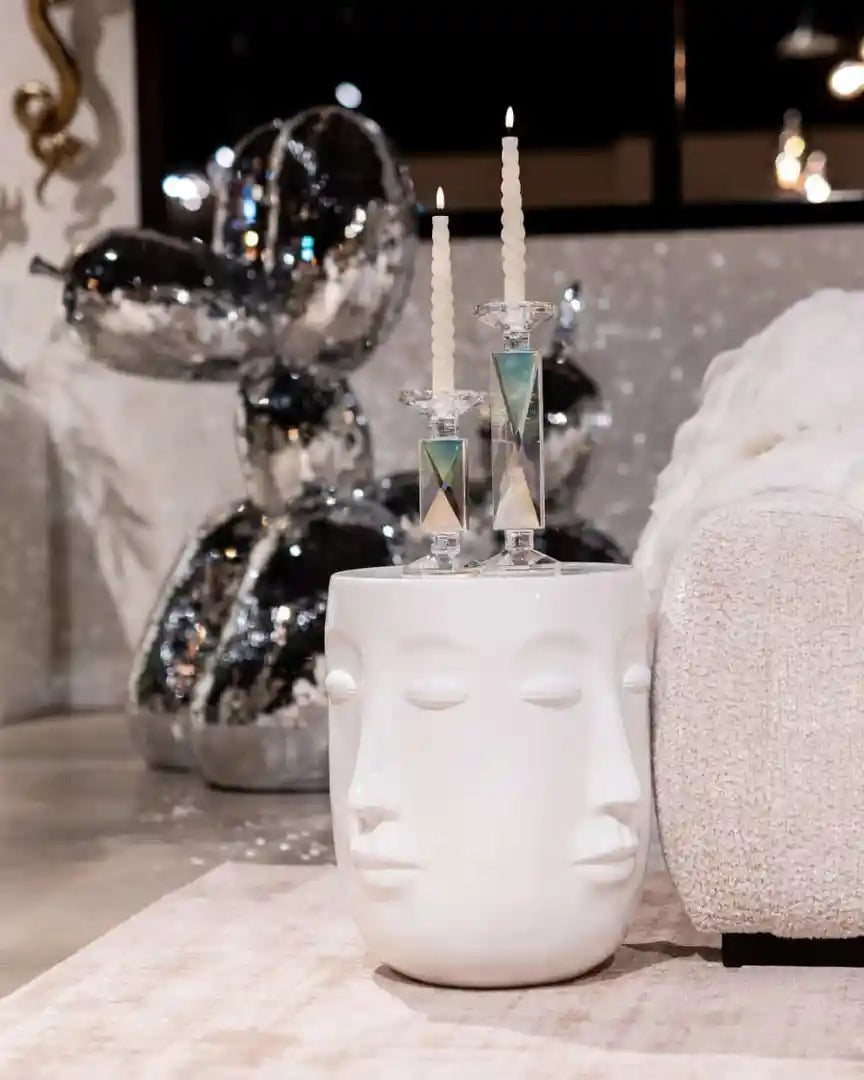 CHRISTY white side table