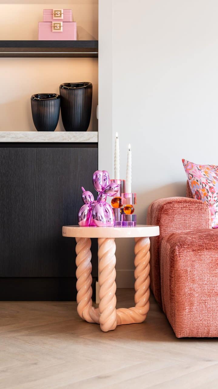 ROSLY side table purple