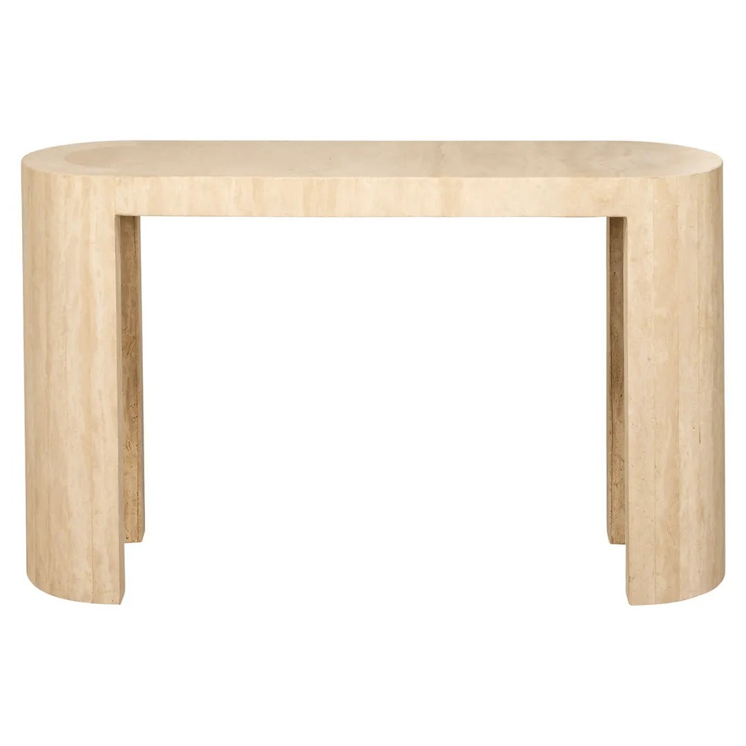 BILTMORE Console Beige Travertine