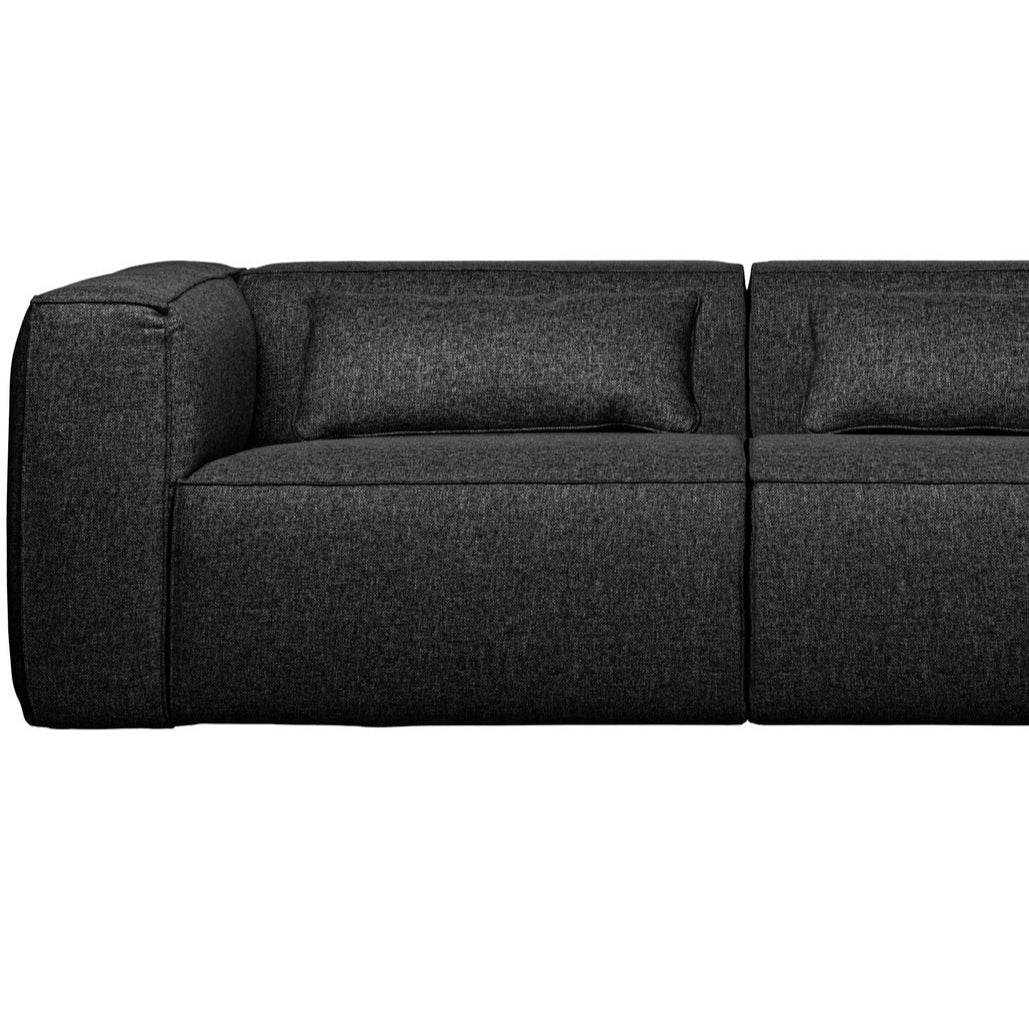 3,5-Personen-Sofa mit bean grauen Pads