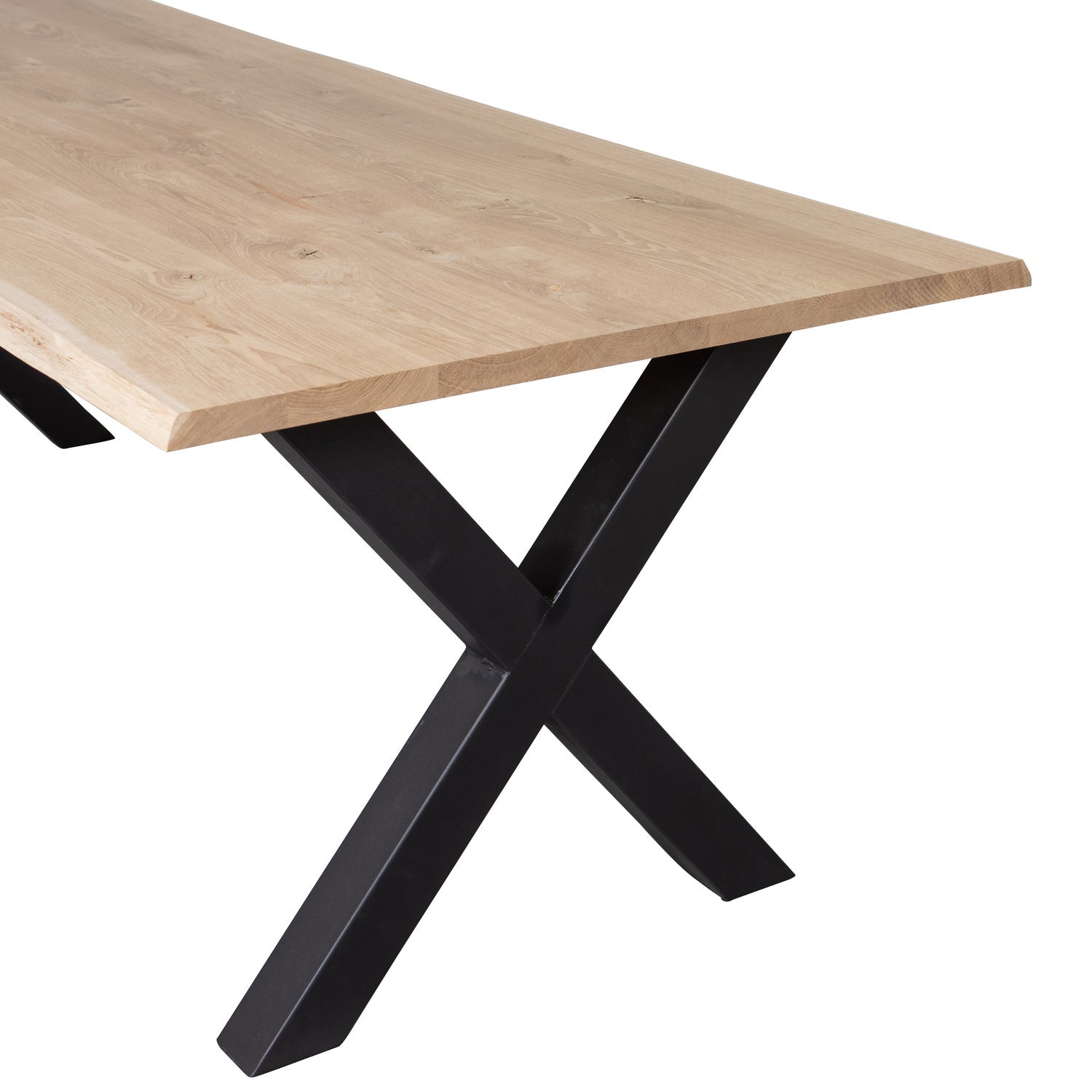 TABLO TREE table with X-shaped legs