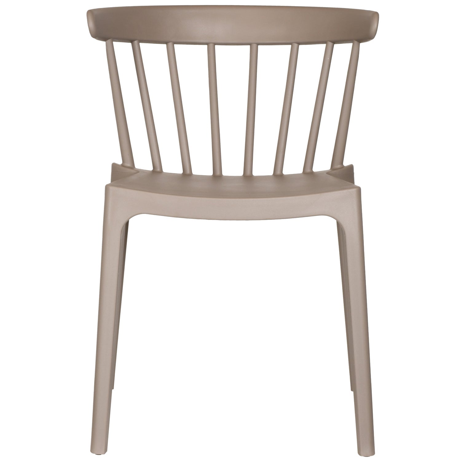 Garden chair is beige
