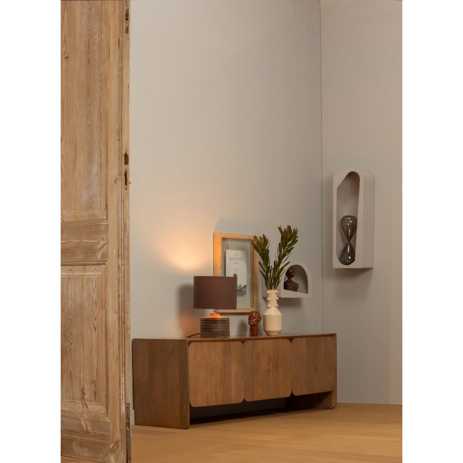 Table lamp Menzo Mango wood