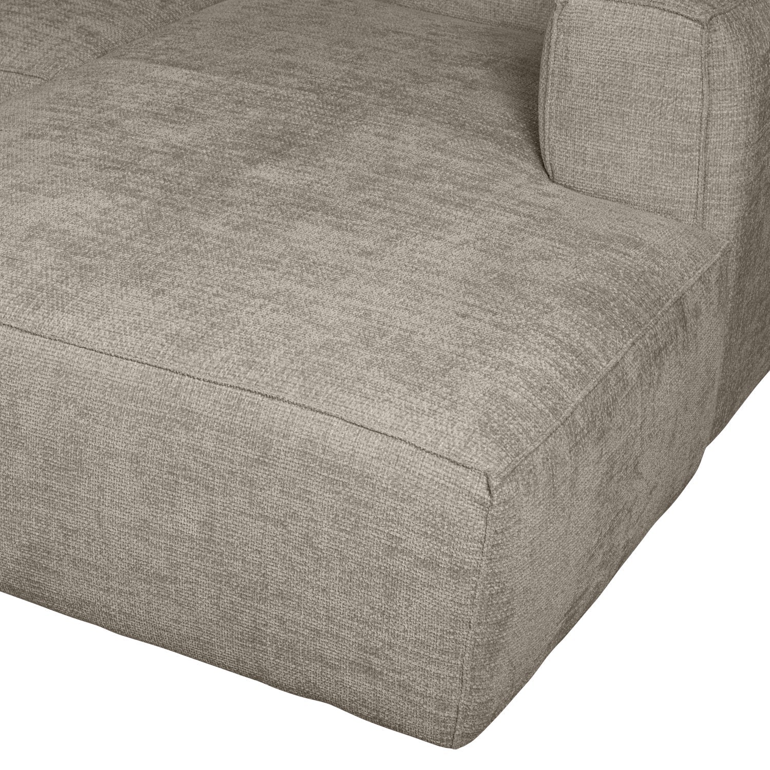 Left -hand corner Bean beige melange