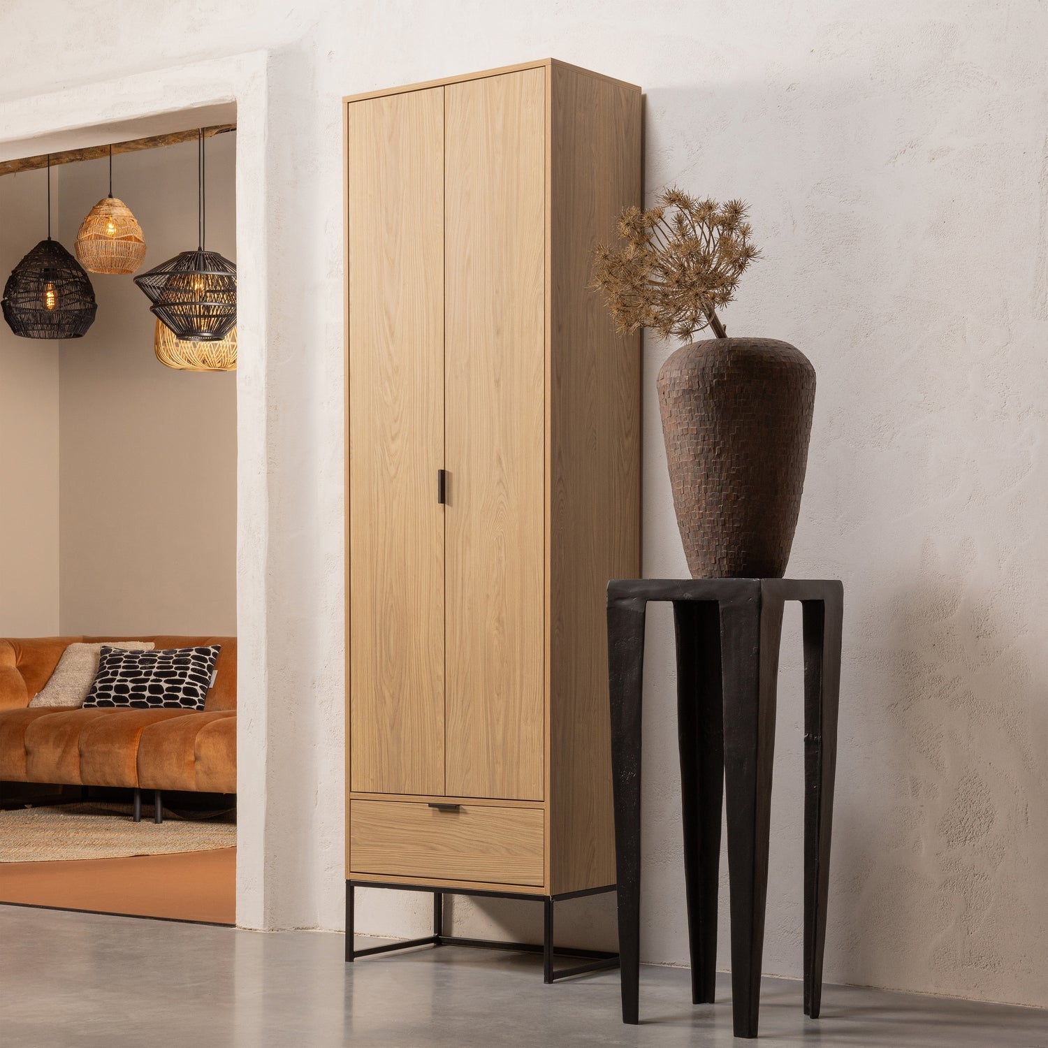 Melamine silas wardrobe