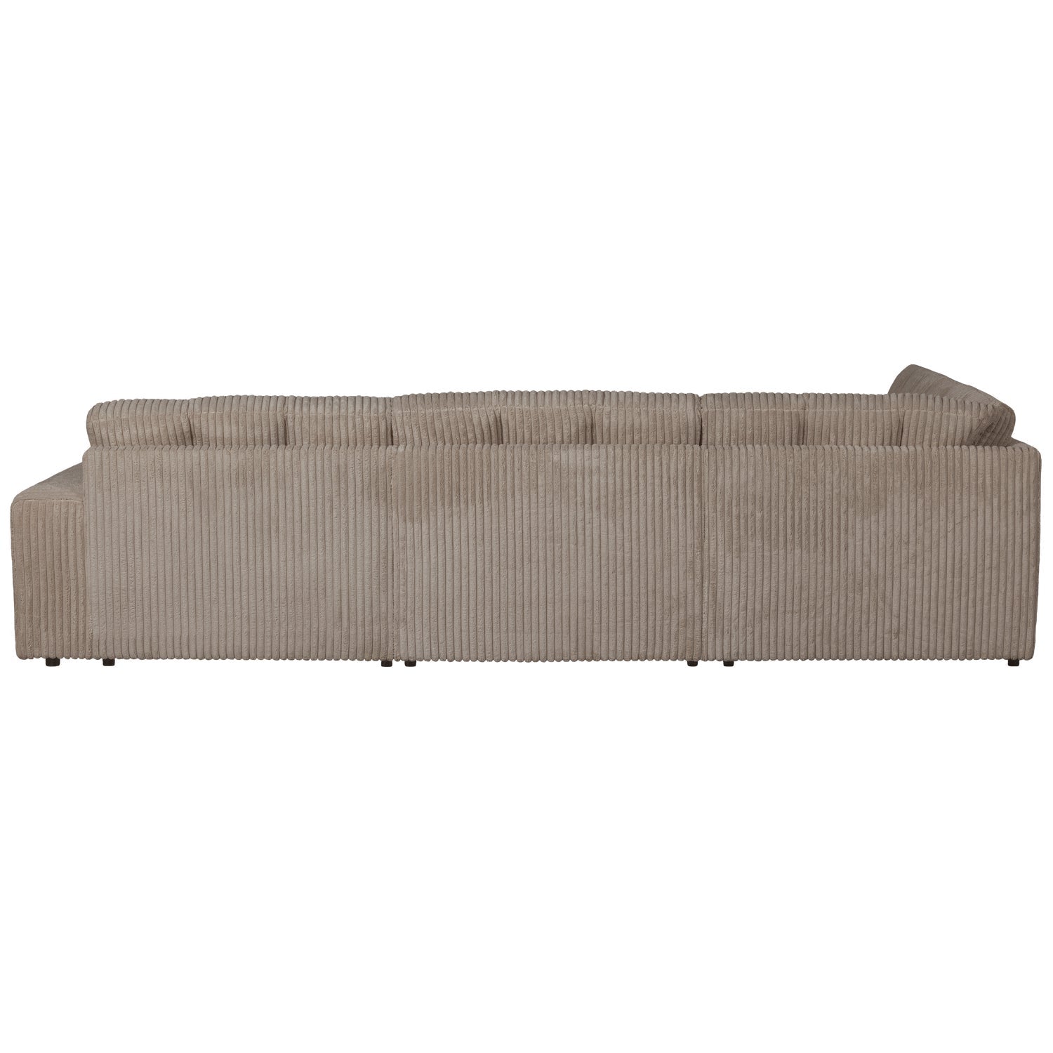 Left Corner Sofa SECOND DATE Brown Corduroy