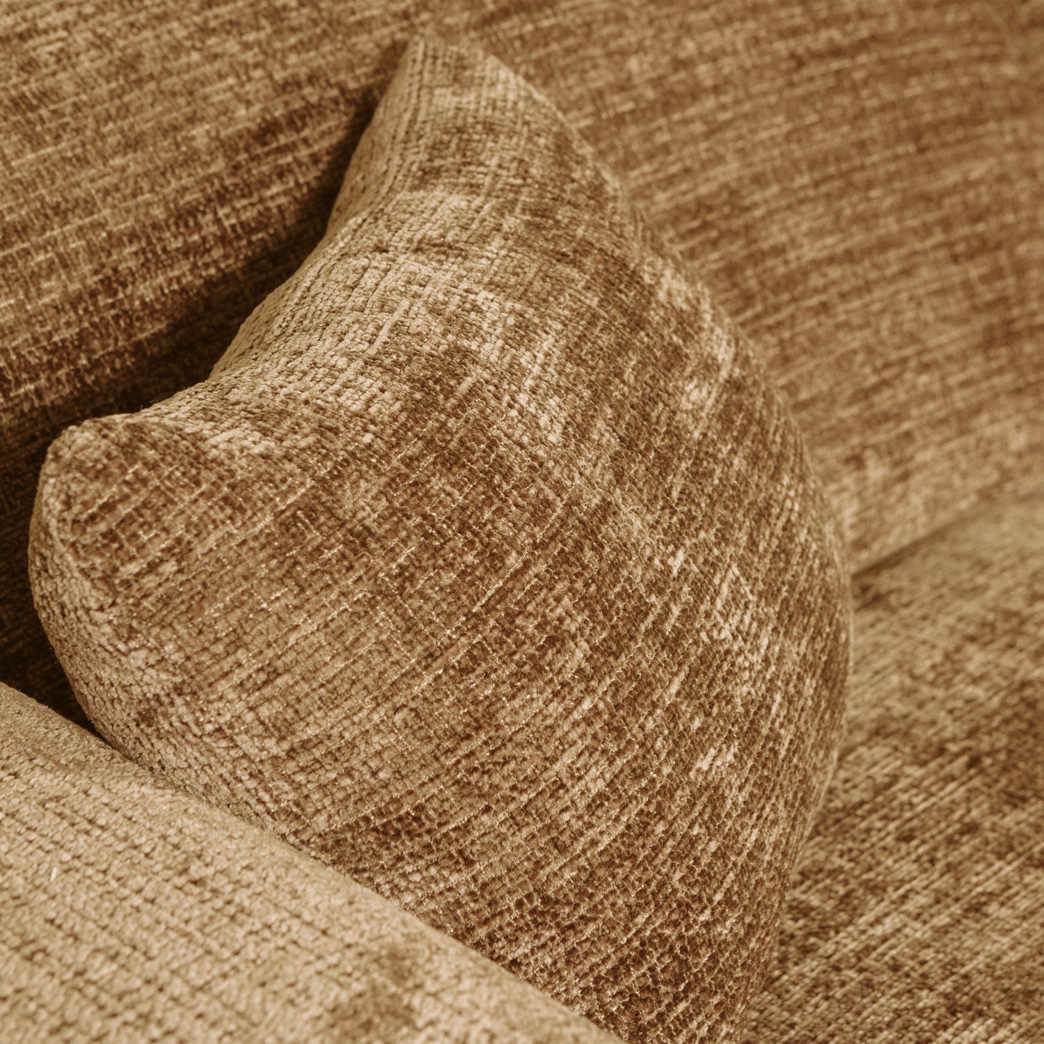 Right-hand modular corner sofa CLOUD honey
