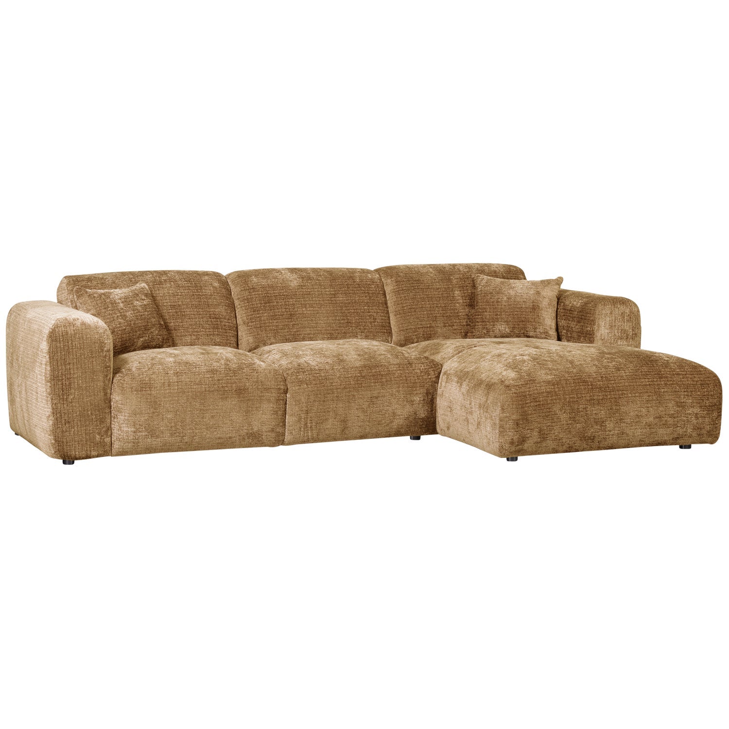 Right-hand modular corner sofa CLOUD honey