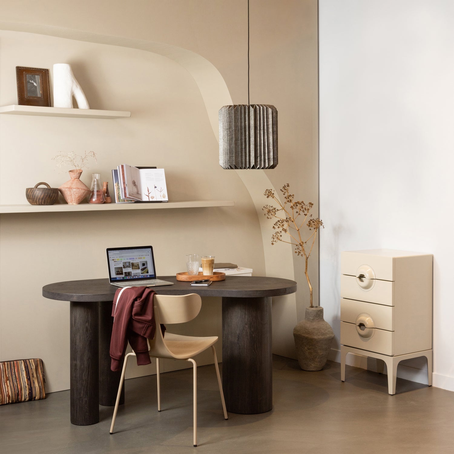 MERGE cabinet warm cream