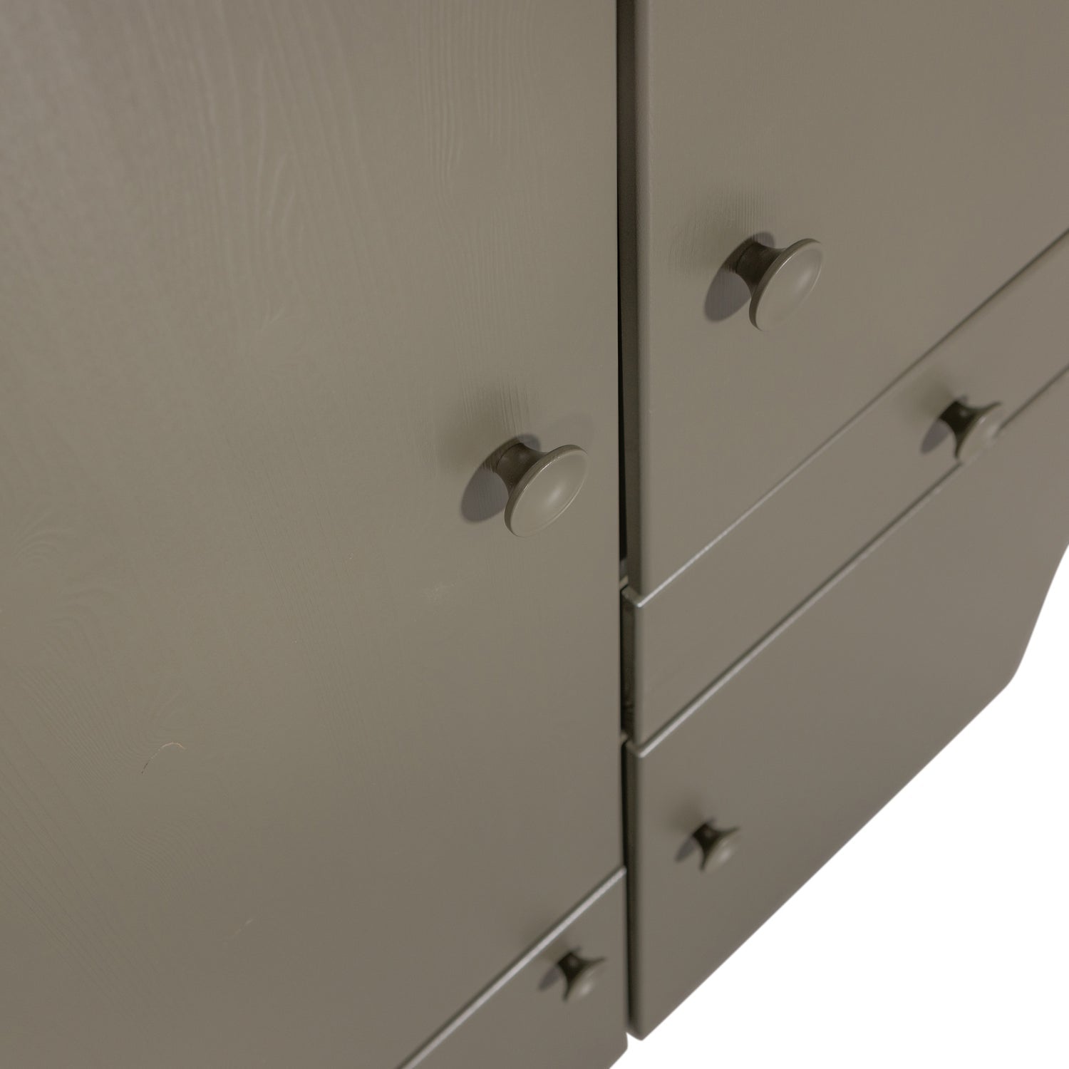 2-Türer-Kleiderschrank Alfie dunkelgrüne Kiefer