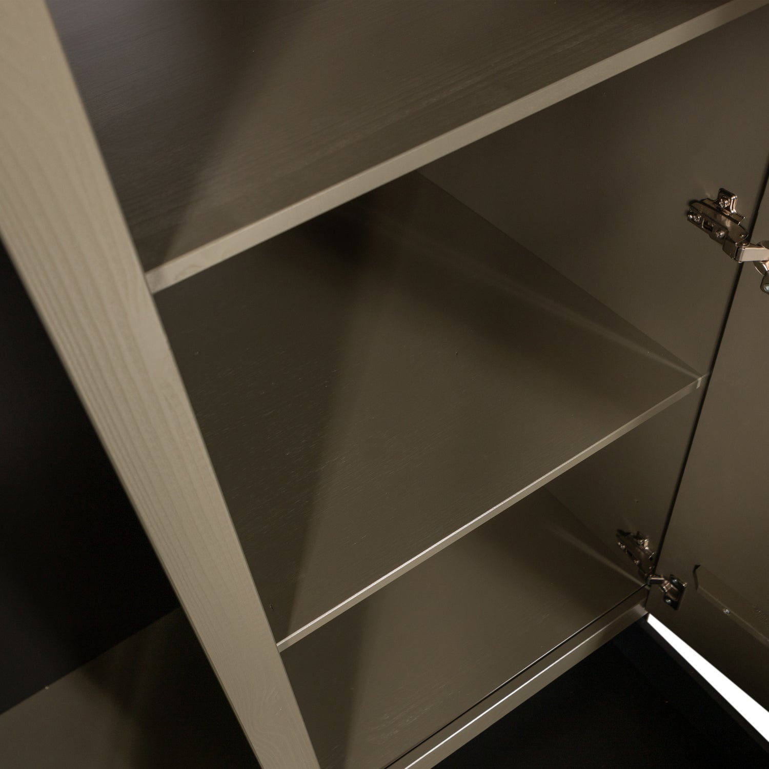 2-Türer-Kleiderschrank Alfie dunkelgrüne Kiefer
