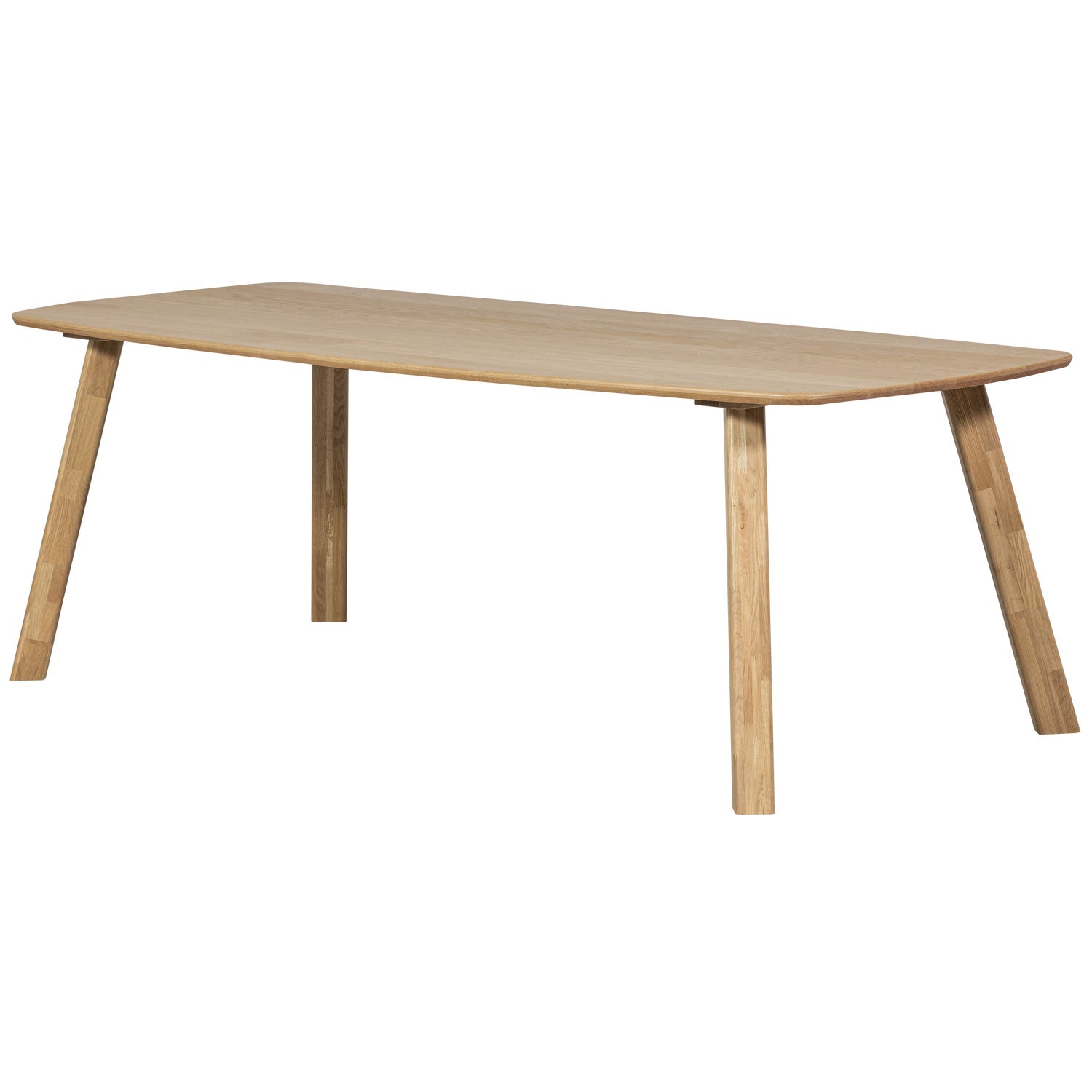 TABLO oval table, glued oak