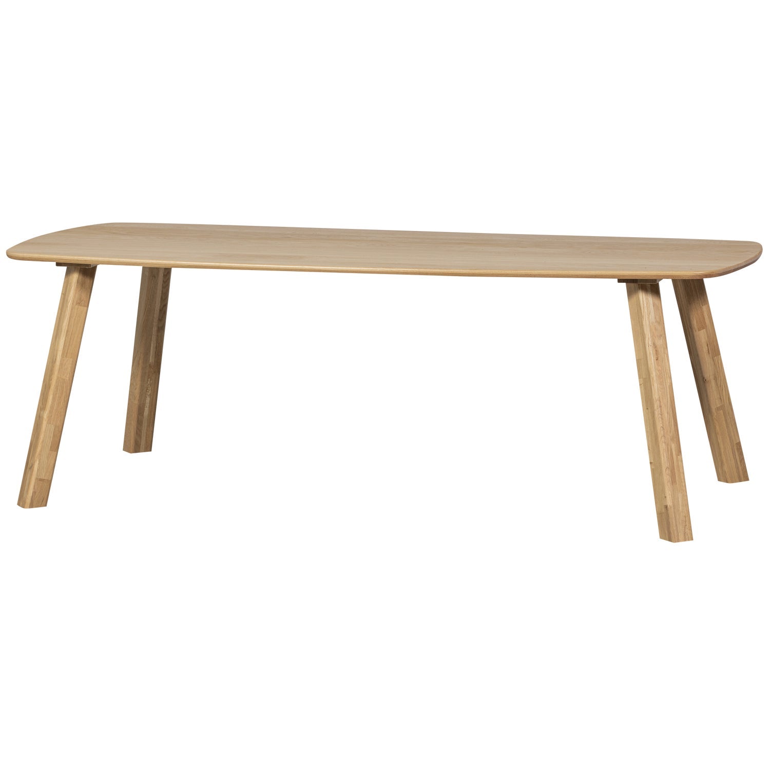 TABLO oval table, glued oak
