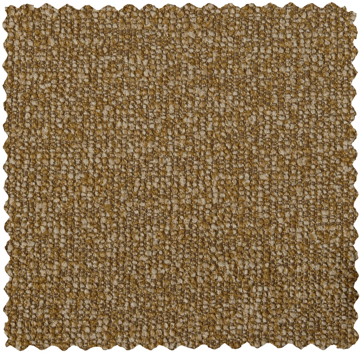 Right-facing modular corner sofa MOJO in dark honey bouclé