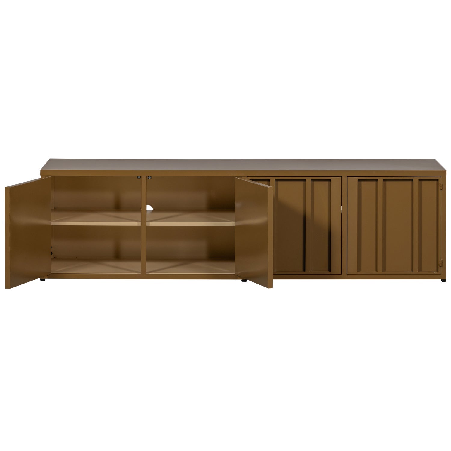 LEVEL dark honey TV cabinet