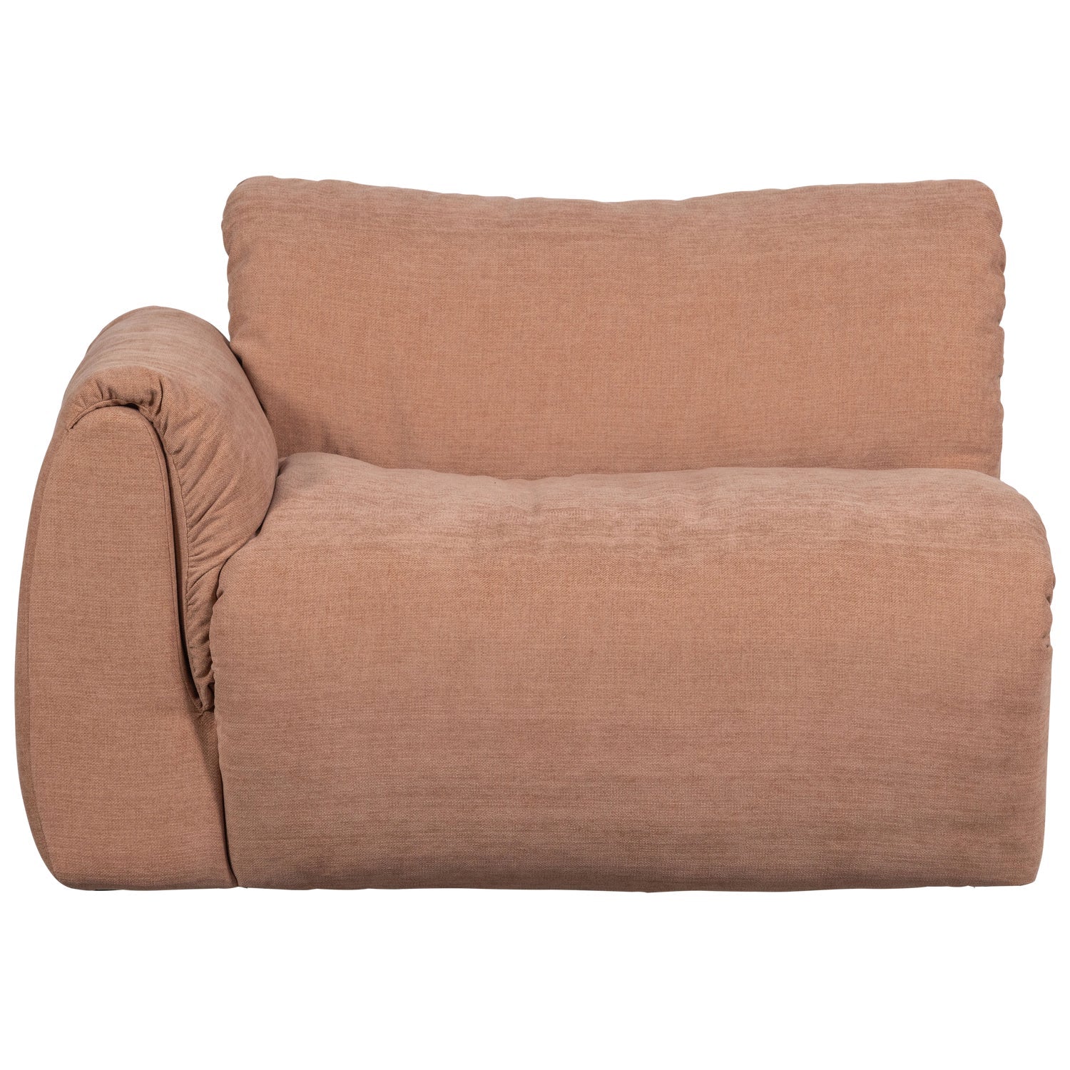 BAGGY modular sofa - left element pink