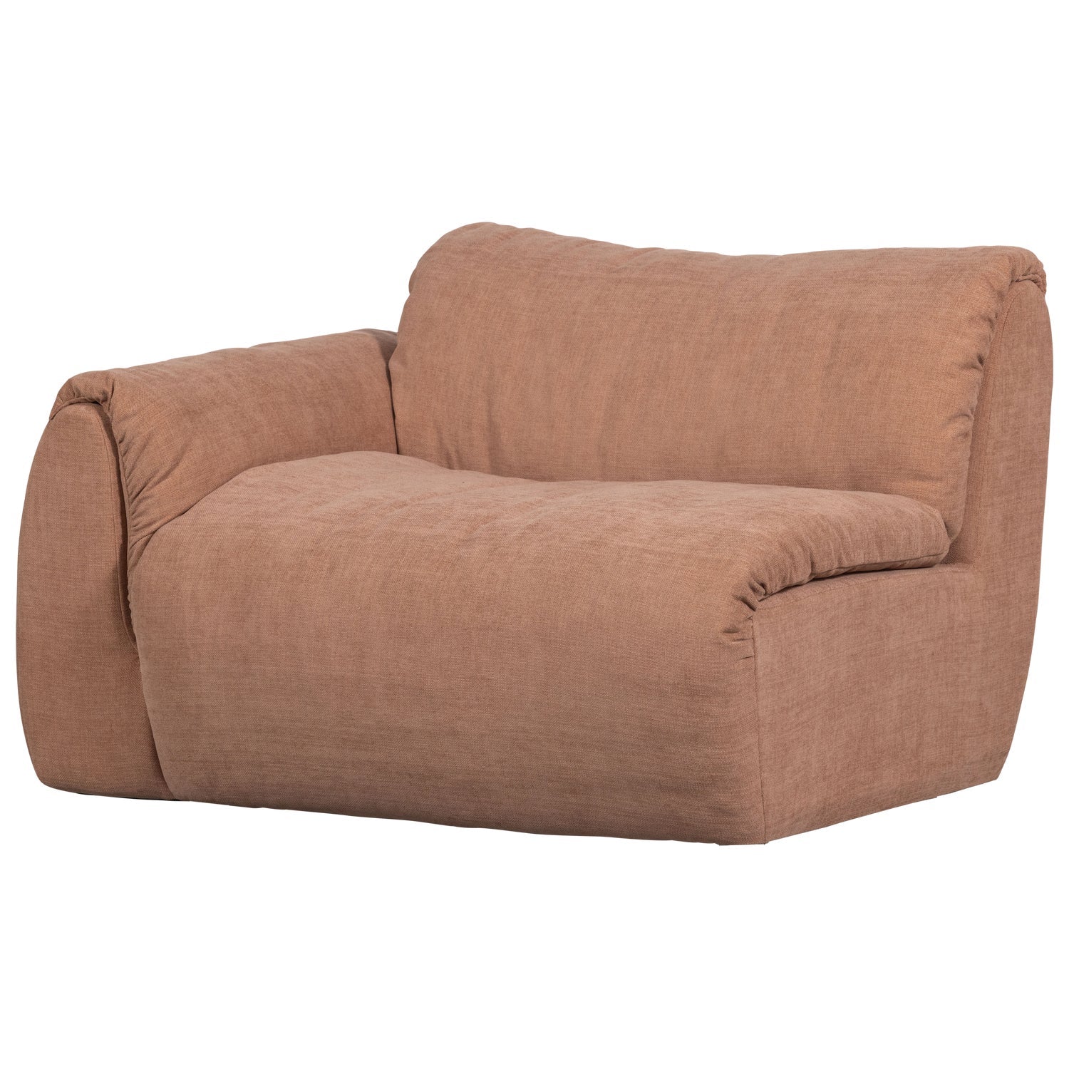 BAGGY modular sofa - left element pink