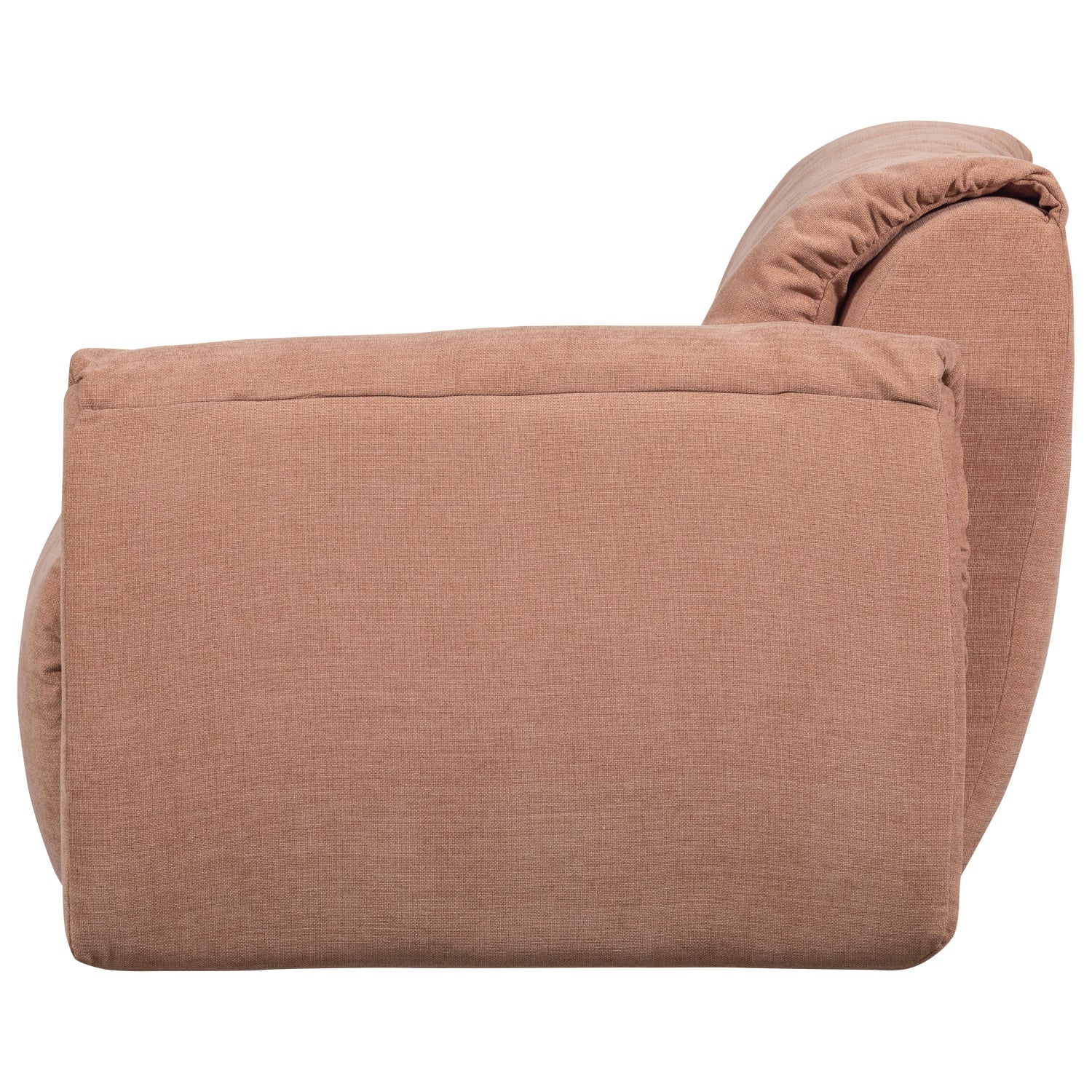 BAGGY modular sofa - right element pink