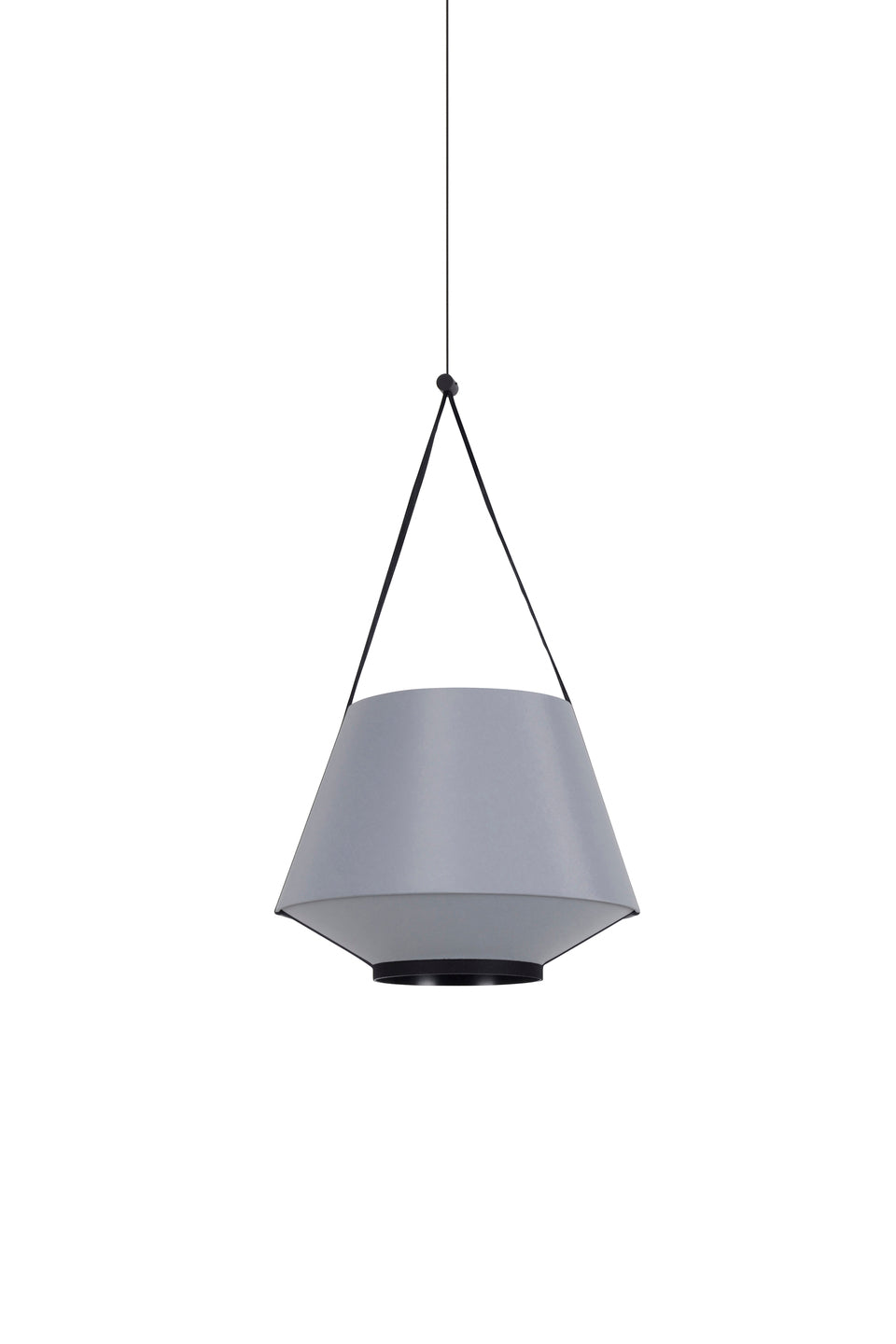 Carrie Grey Hanging Lampe