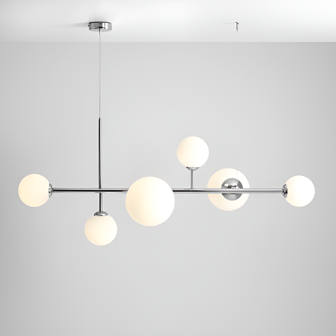 DIONE HEXA Chrom Pendelleuchte